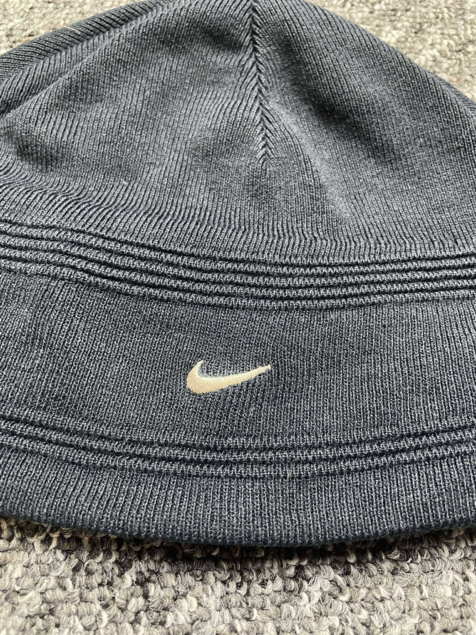 Nike × Vintage Vintage retro winter hat Nike solo swoosh logo y2k 90s Size ONE SIZE - 3 Thumbnail