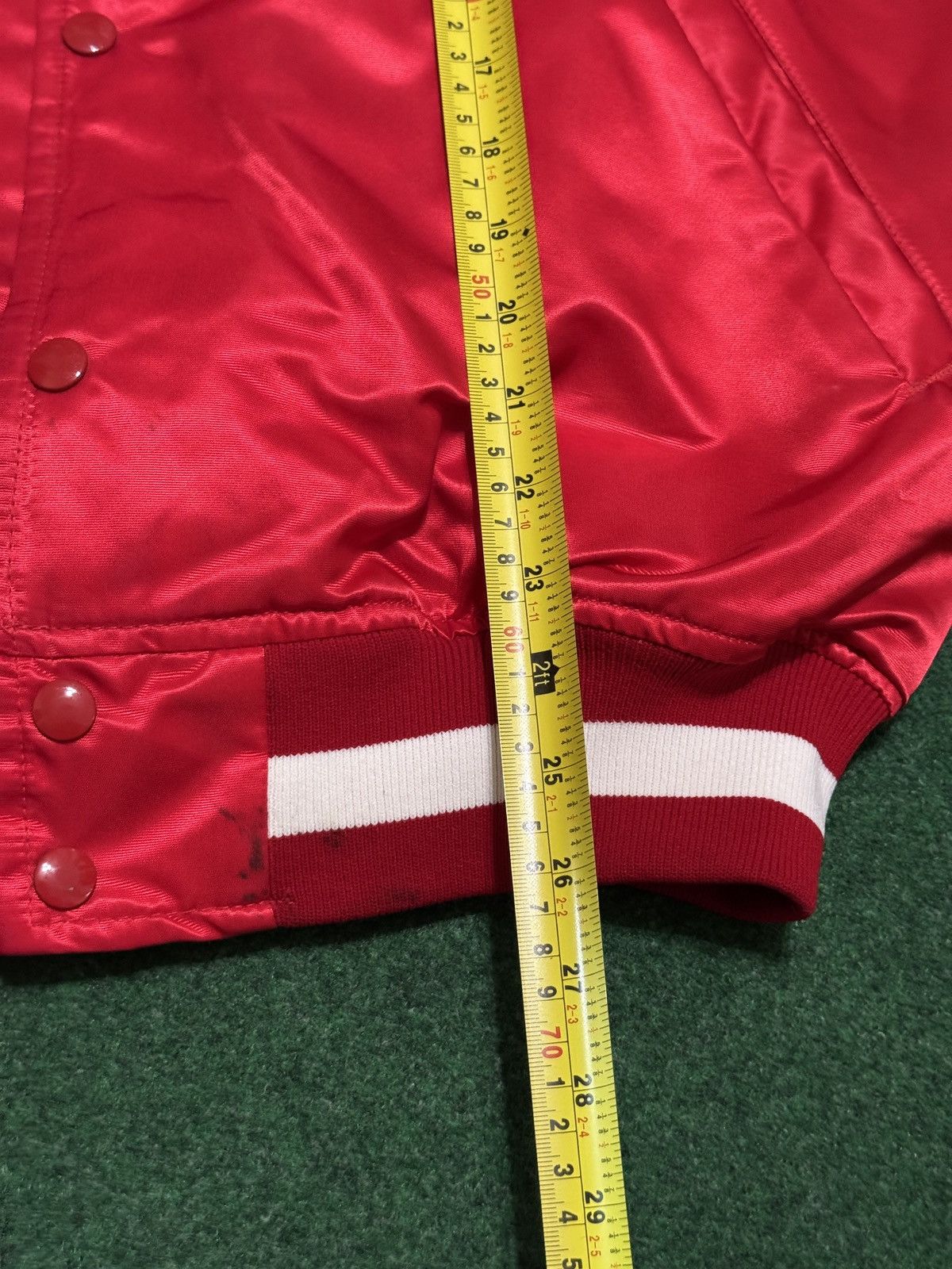 Starter Vintage Cincinnati Reds Starter 80s 90s Satin MLB Jacket Lrg Size US L / EU 52-54 / 3 - 6 Thumbnail
