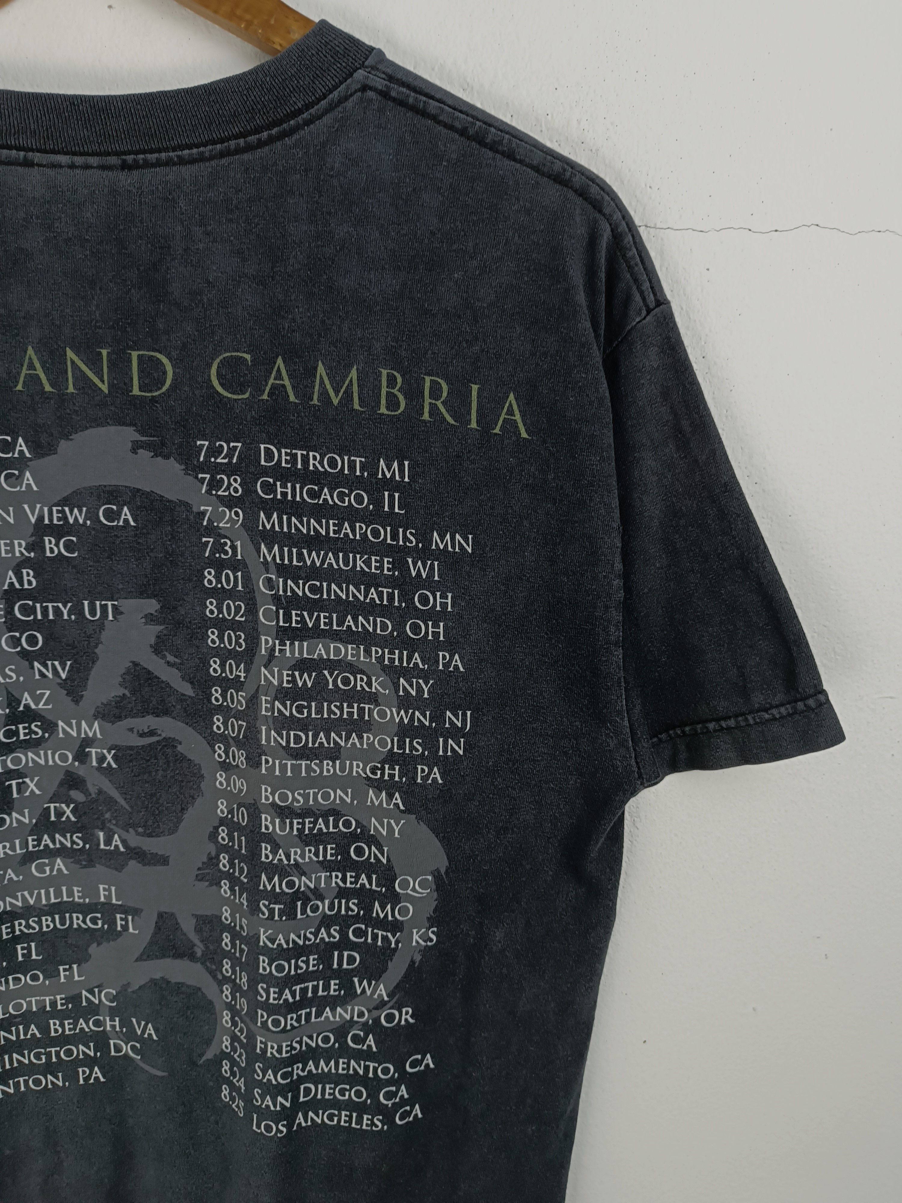 Band Tees VINTAGE 2000s COHEED & CAMBRIA Y2K TOUR TS volta used sunday Size US M / EU 48-50 / 2 - 12 Thumbnail