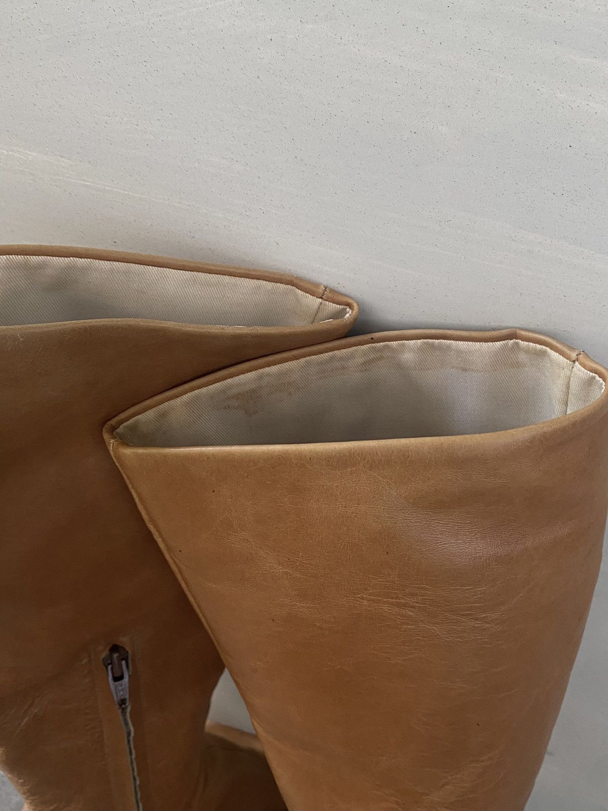 Maison Margiela Maison Margiela FW04 '1' Knee High Boots Size US 8 / IT 38 - 14 Thumbnail