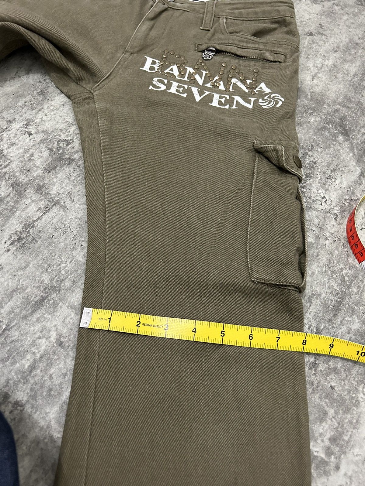 Hysteric Glamour Banana Seven Ring Back Logo Cargo Pants Size US 30 / EU 46 - 17 Thumbnail