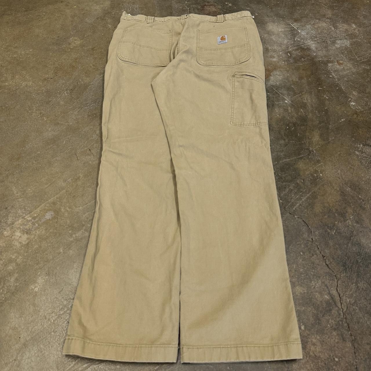 Carhartt Vintage Carhartt Relaxed Fit Carpenter Pants 36 x 32 Tan Size US 36 / EU 52 - 1 Thumbnail