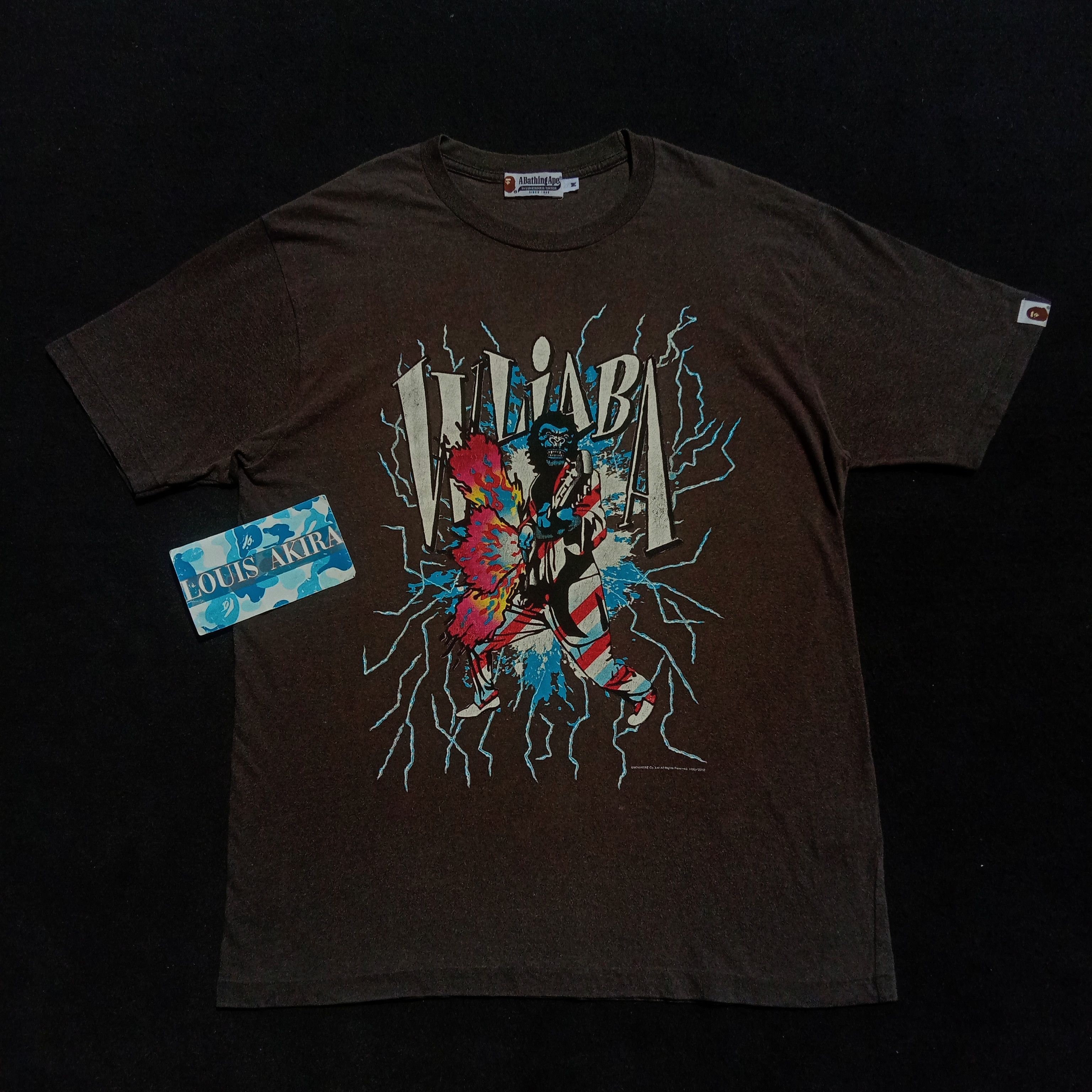 Bape 2010 WLIABA Tee Size US M / EU 48-50 / 2 - 1 Thumbnail