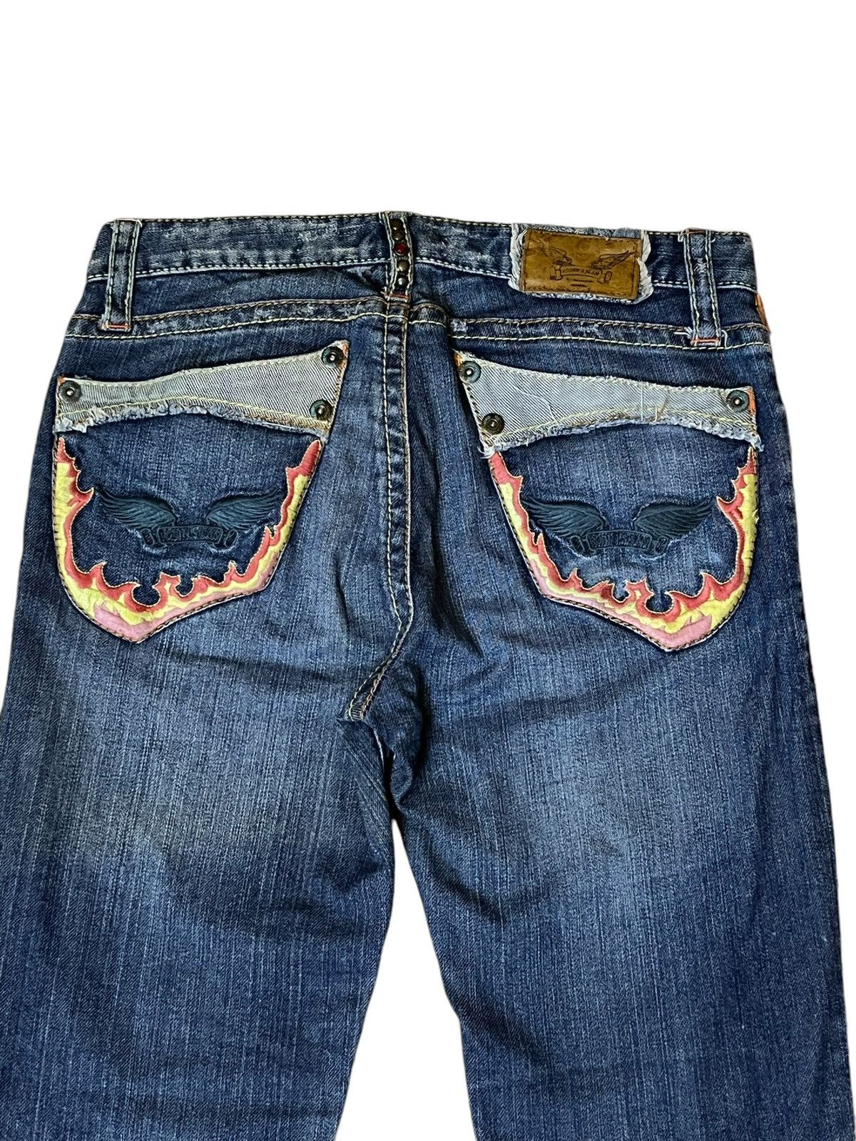 Robins Jeans FIRE🔥VINTAGE ROBIN’S FIRE MADE IN USA JEANS Size US 28 / EU 44 - 6 Thumbnail