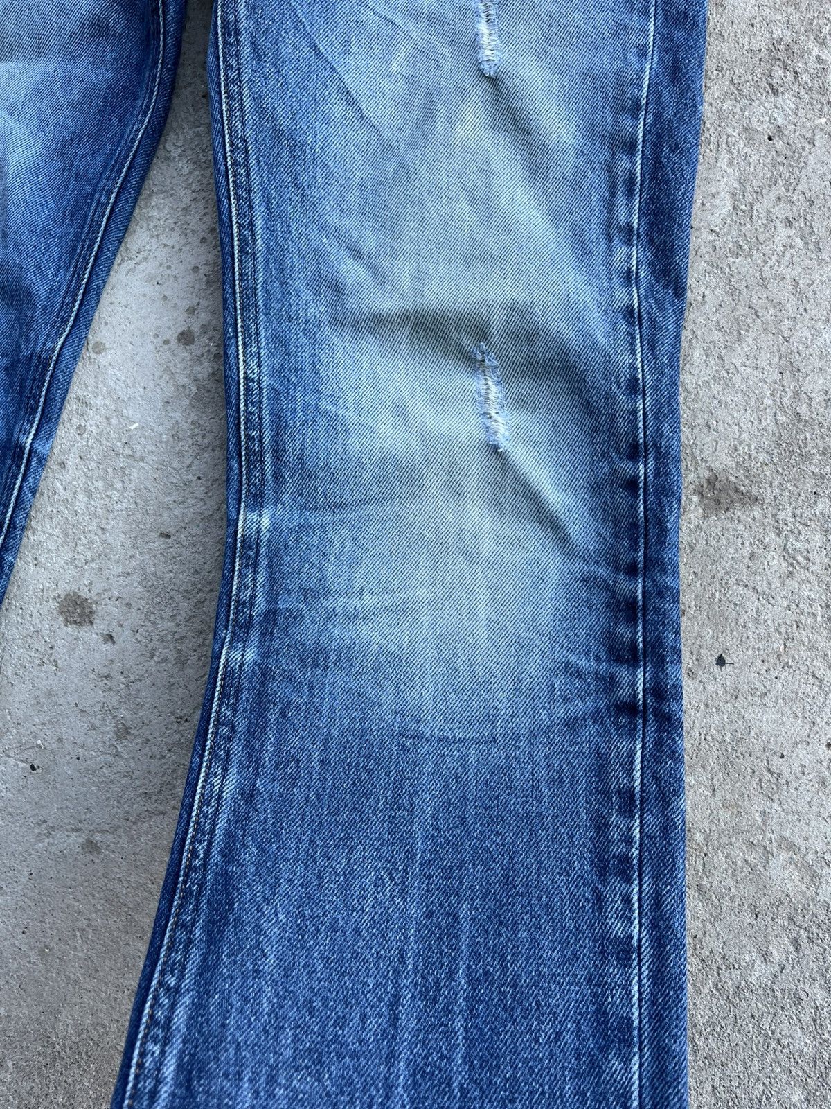 Vivienne Westwood Vivienne Westwood Rock N’ Roll Skinny Distressed Faded Jeans Size US 32 / EU 48 - 15 Thumbnail