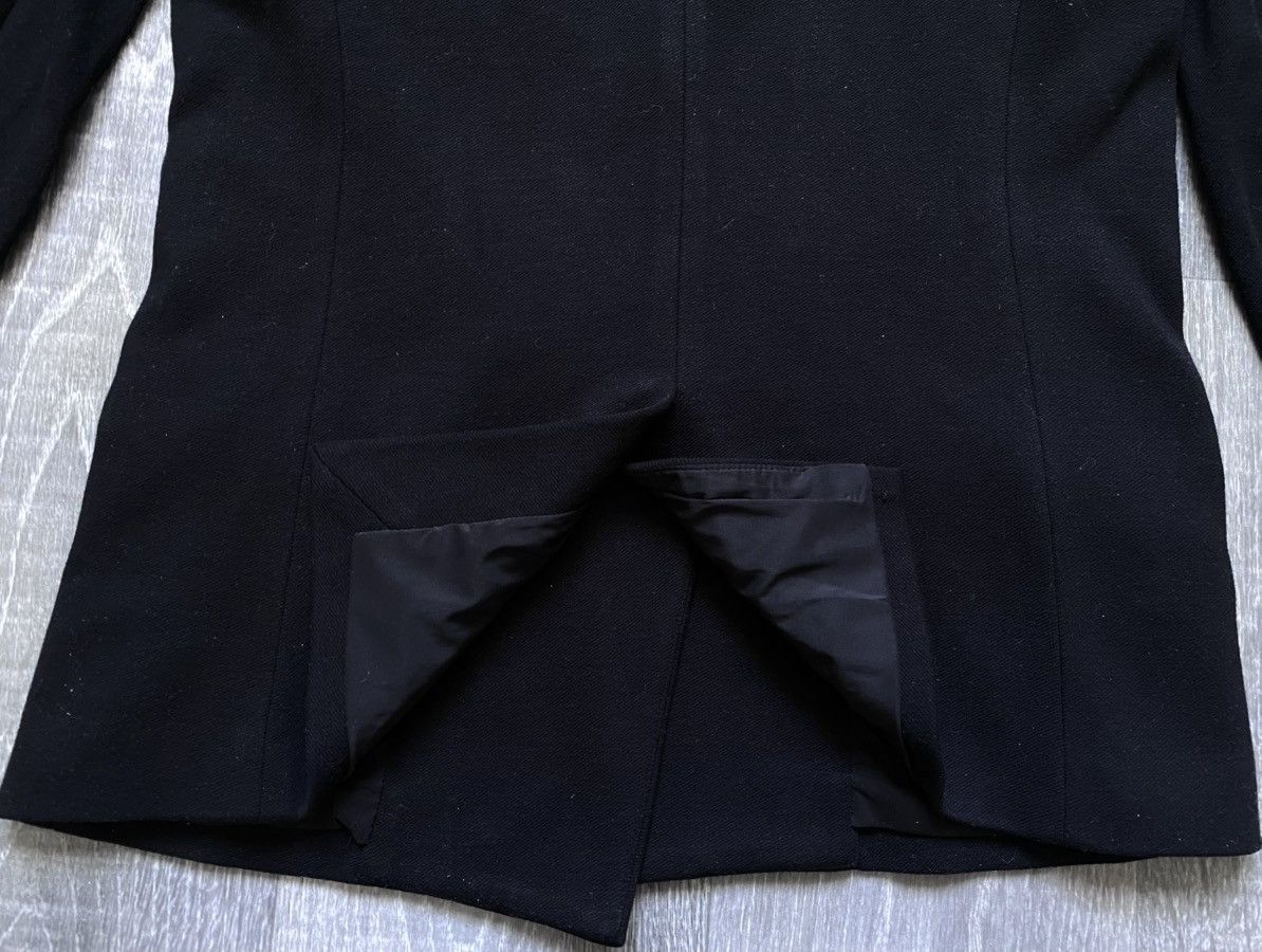 Helmut Lang Women’s Helmut Lang Made in USA Black Viscose Blazer Jacket Size M / US 6-8 / IT 42-44 - 25 Thumbnail