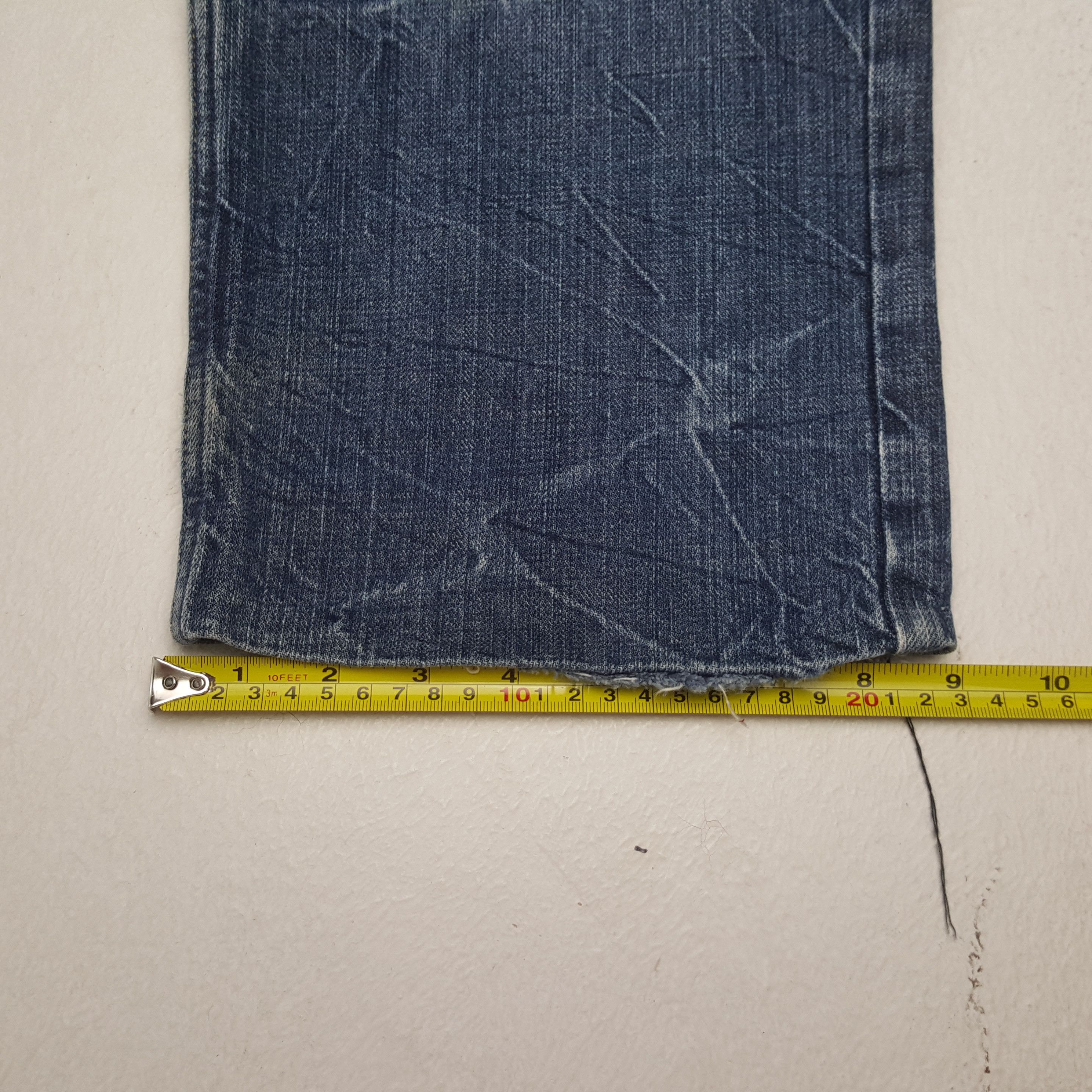 Japanese Brand Vintage Karakuri Tamashii Japanese Brand Denim RR9 Size US 29 - 11 Thumbnail