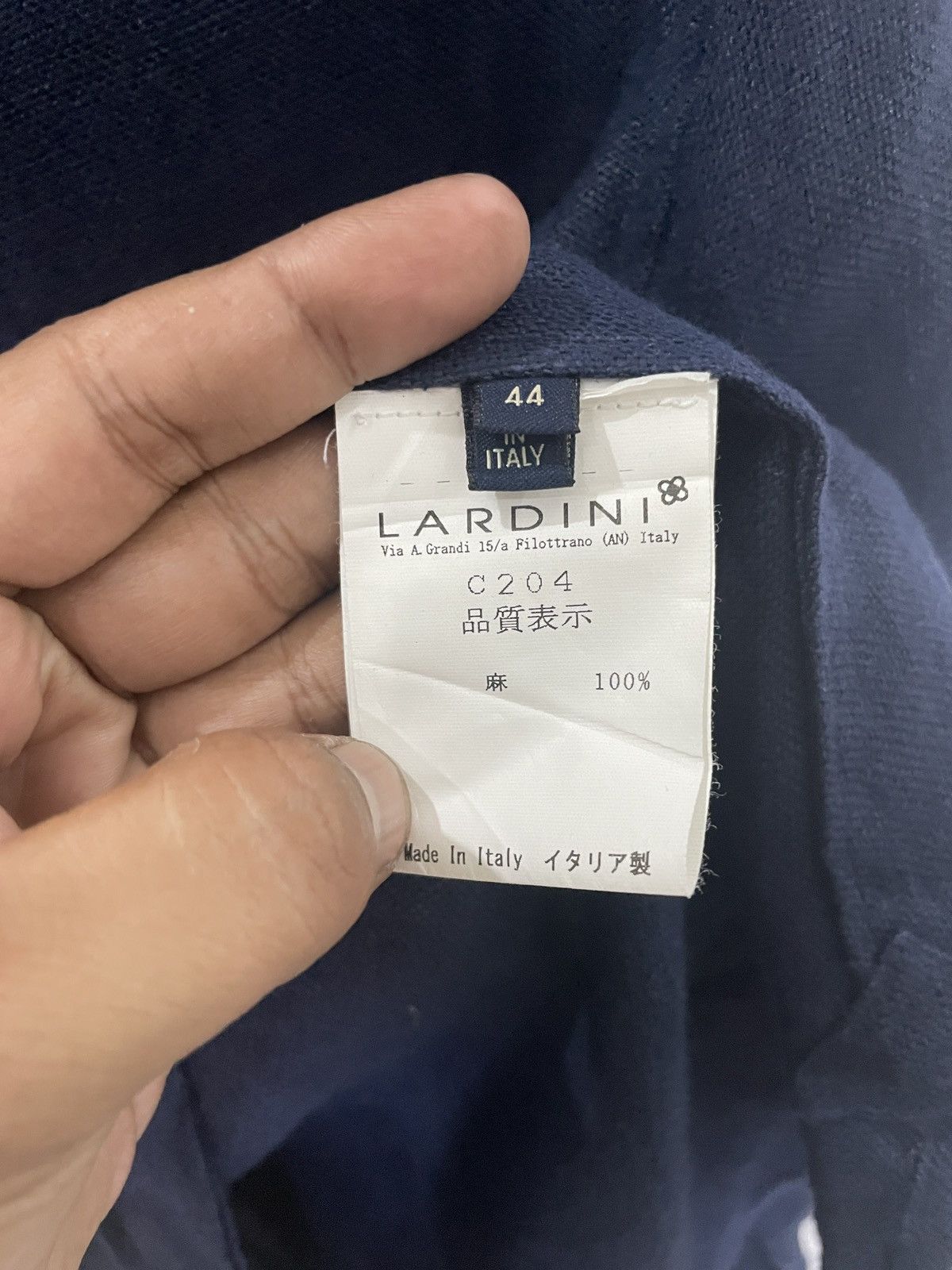 Lardini Lardini Button Upd Blouse Jacket Size L / US 10 / IT 46 - 5 Thumbnail