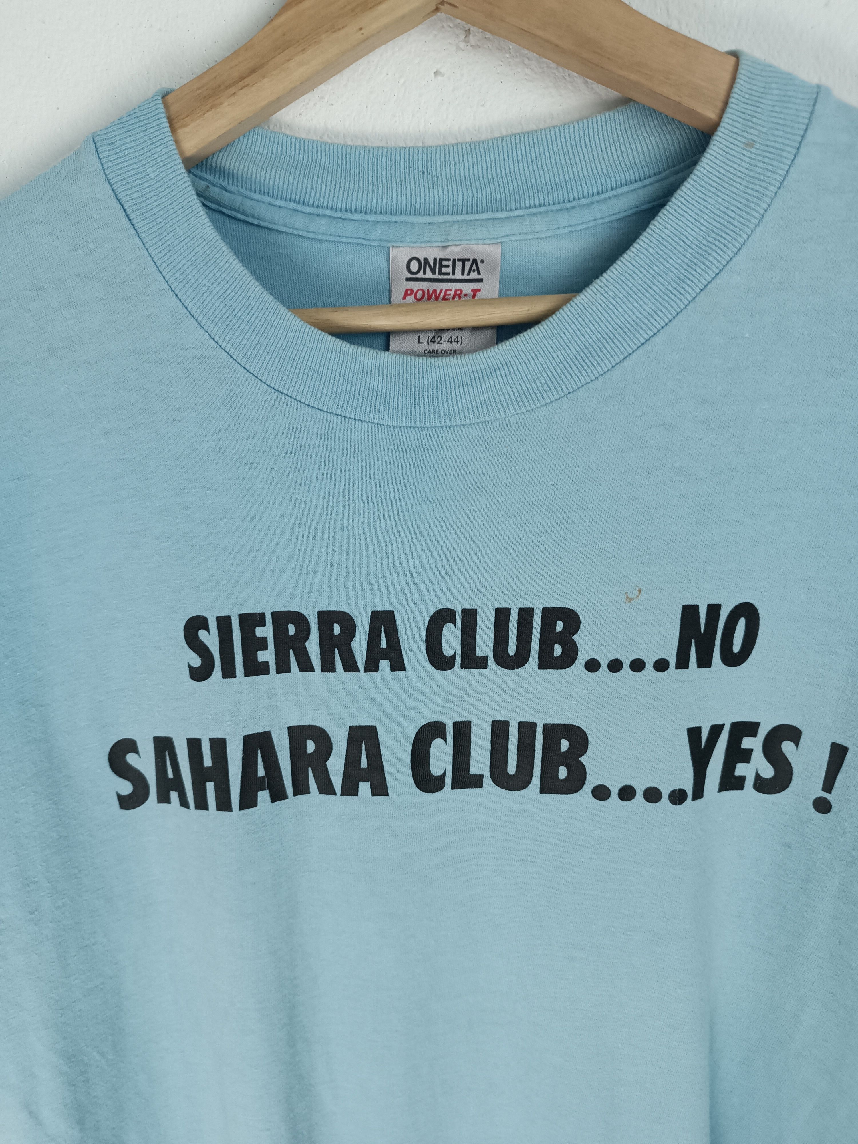Other VINTAGE 90'S SIERRA CLUB SAHARA CLUB FUNNY ADULT HUMOR TEE Size US M / EU 48-50 / 2 - 9 Thumbnail