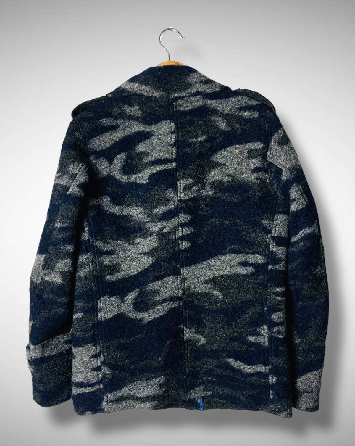291295=Homme 291295 = Homme Double Breasted Wool Jacket Size US M / EU 48-50 / 2 - 2 Thumbnail
