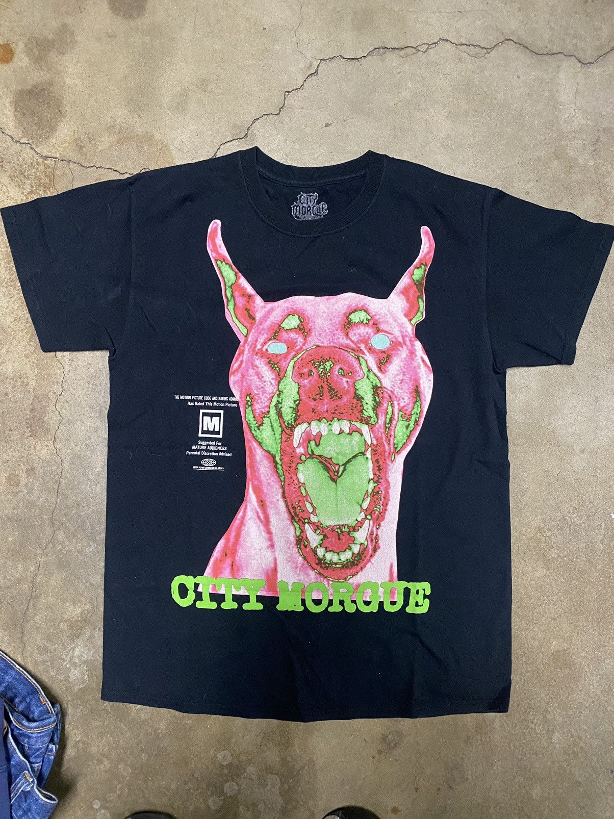 City Morgue × Missing Since Thursday × Vlone Cit morgue Rottweiler t shirt size M Size US M / EU 48-50 / 2 - 1 Thumbnail