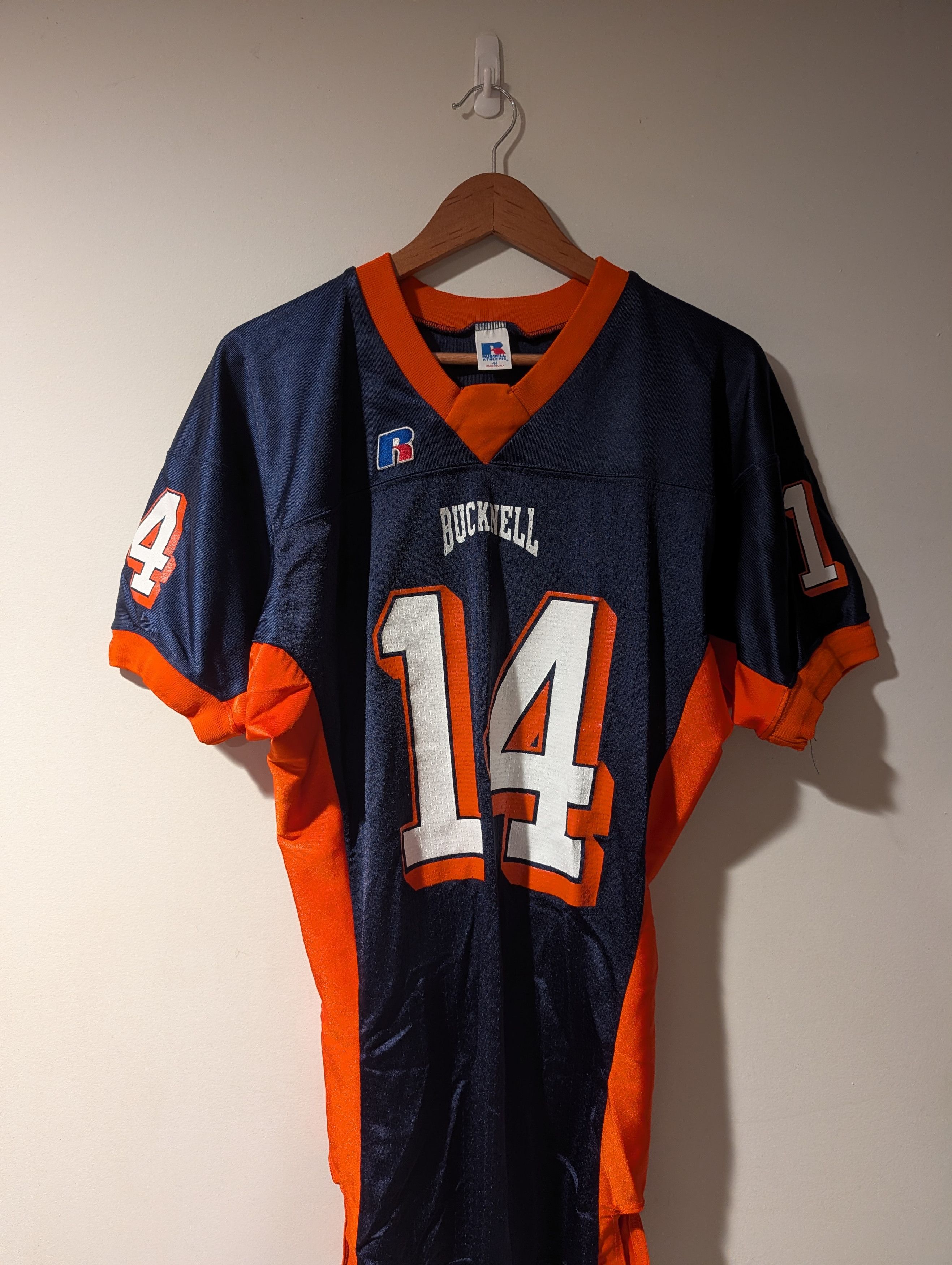 Russell Athletic VTG Bucknell University Football Jersey Russell Athletic 44 Size US L / EU 52-54 / 3 - 1 Thumbnail