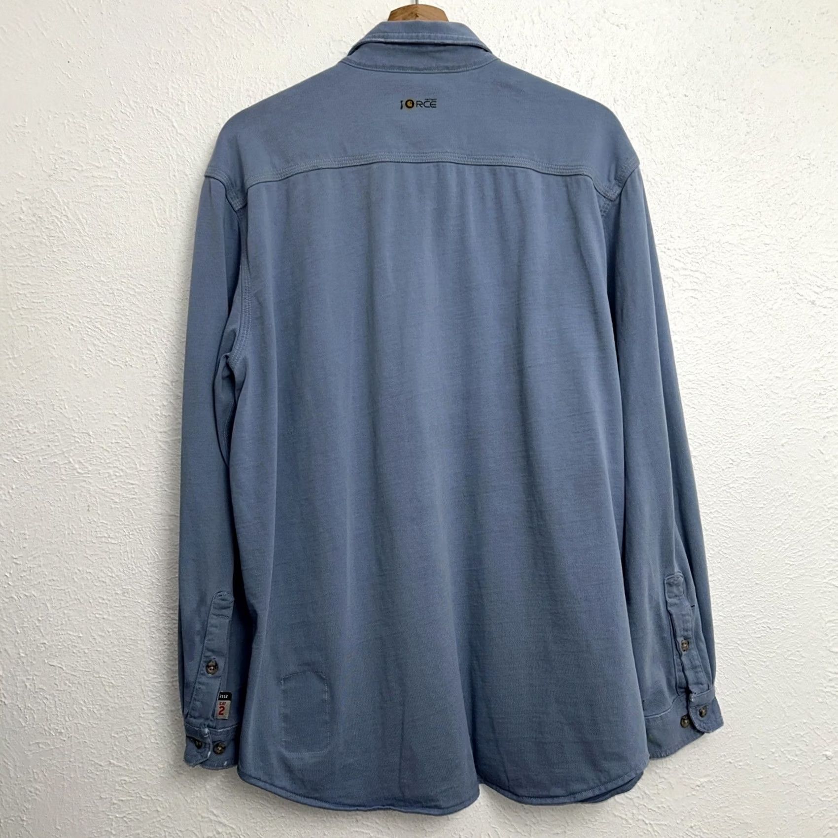 Carhartt Carhartt Button-Down Shirt Blue Long Sleeve Men L Button-Up Casual Workwear Shirt Size US L / EU 52-54 / 3 - 2 Thumbnail