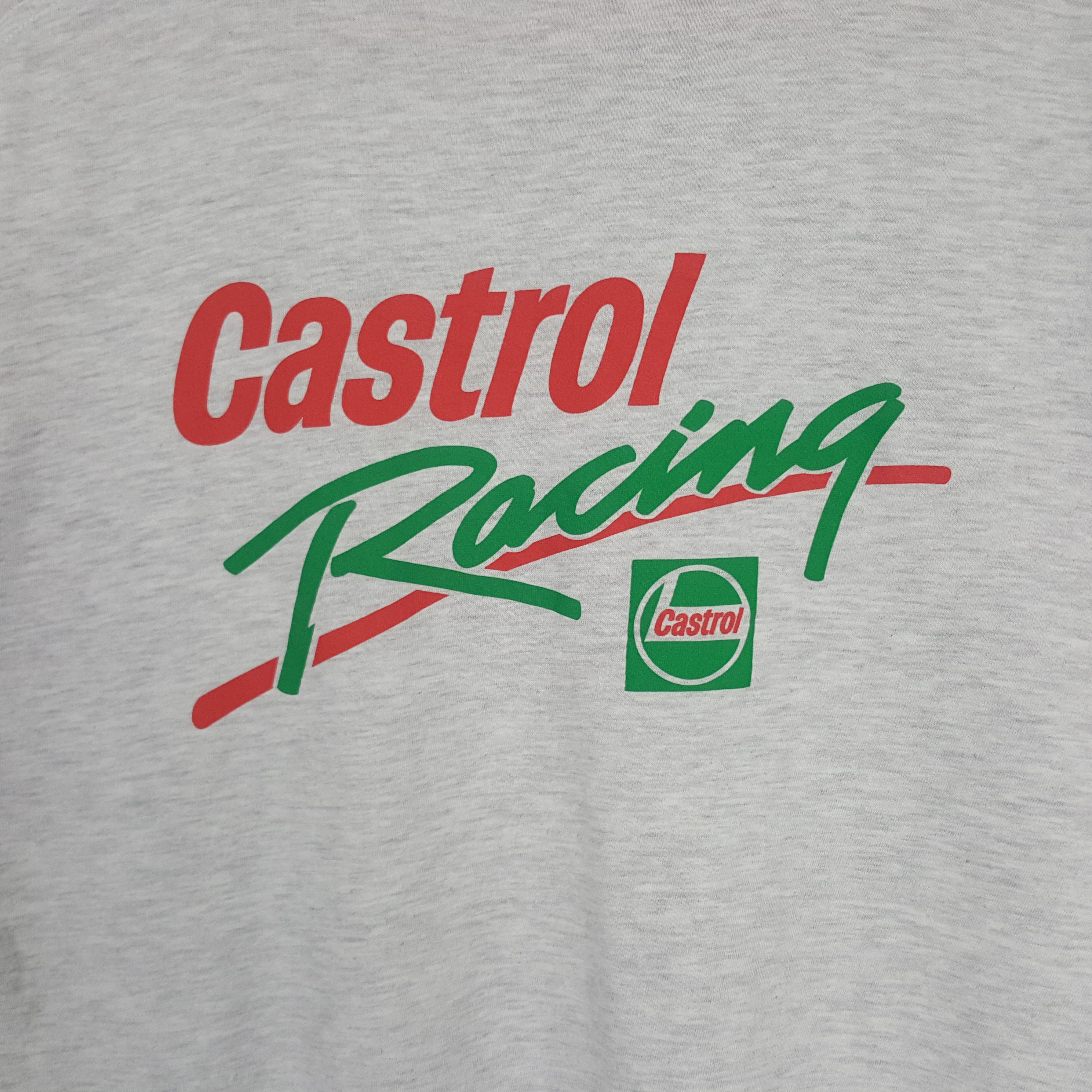 Japanese Brand × Petrol Industries × Vintage Vintage Castrol Racing Motorsports Team Tshirt Size US L / EU 52-54 / 3 - 2 Thumbnail