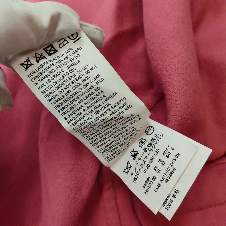Other Max Mara Pink Wool Belted Coat-2508 Size US M / EU 48-50 / 2 - 6 Thumbnail