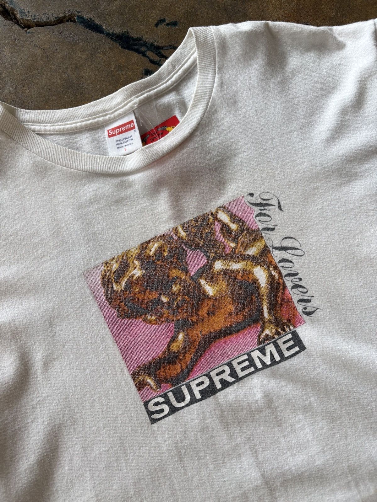 Supreme Supreme “For Lovers” Tee Size US L / EU 52-54 / 3 - 2 Thumbnail