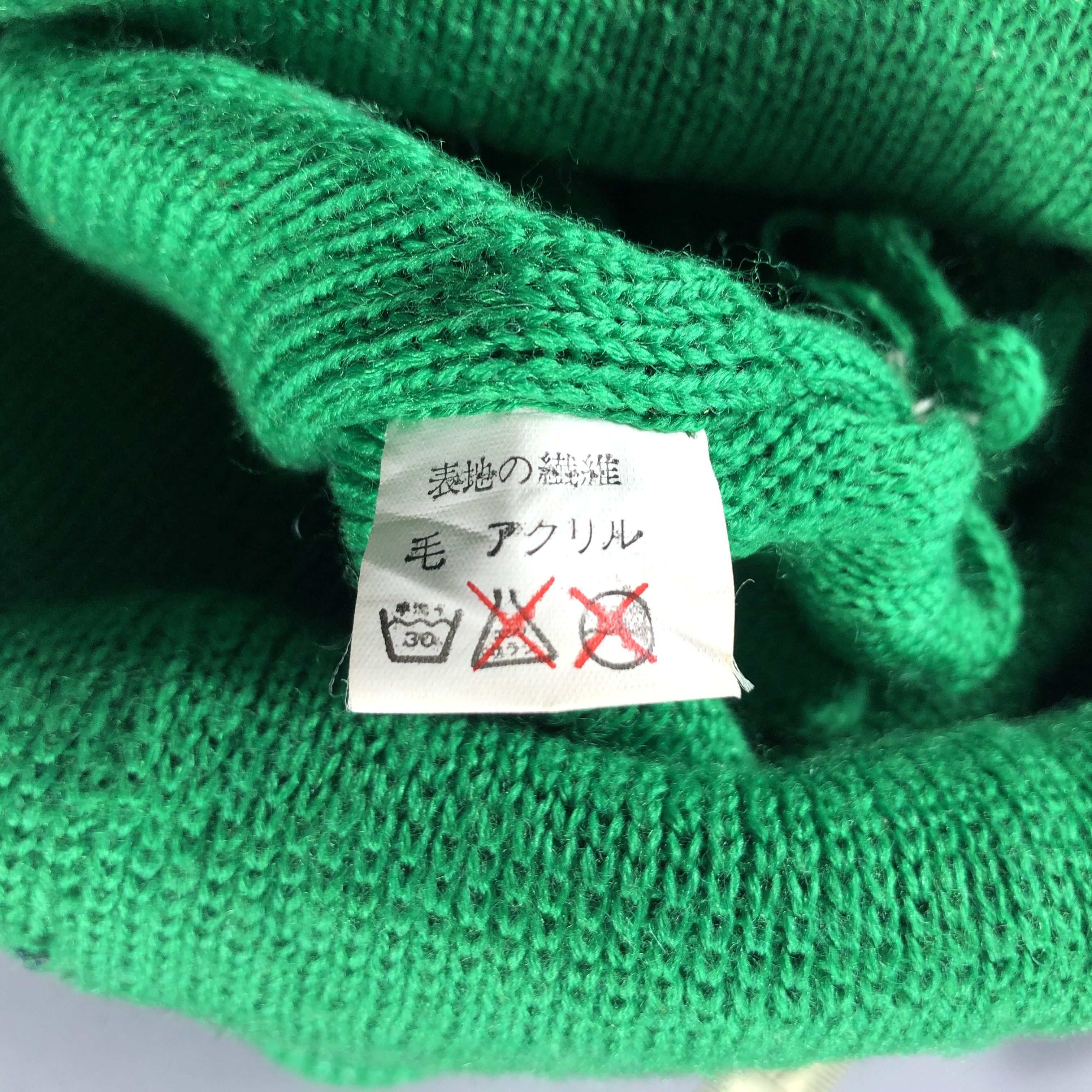 Spalding × Vintage Spalding Pom Pom String Beanie Snow Hat Snow Cap -D139 Size ONE SIZE - 4 Thumbnail
