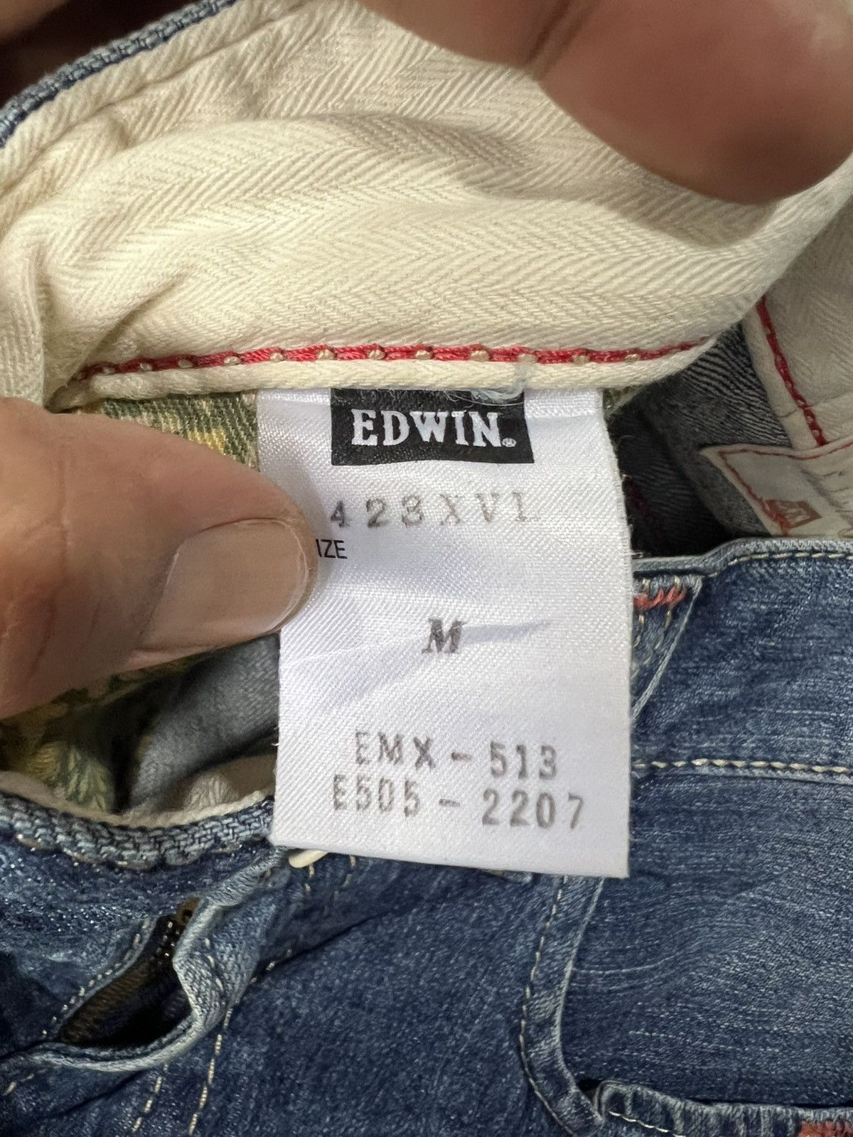 Edwin 🔥Edwin Exclusive Vintage Distressed Denim Size US 34 / EU 50 - 16 Thumbnail