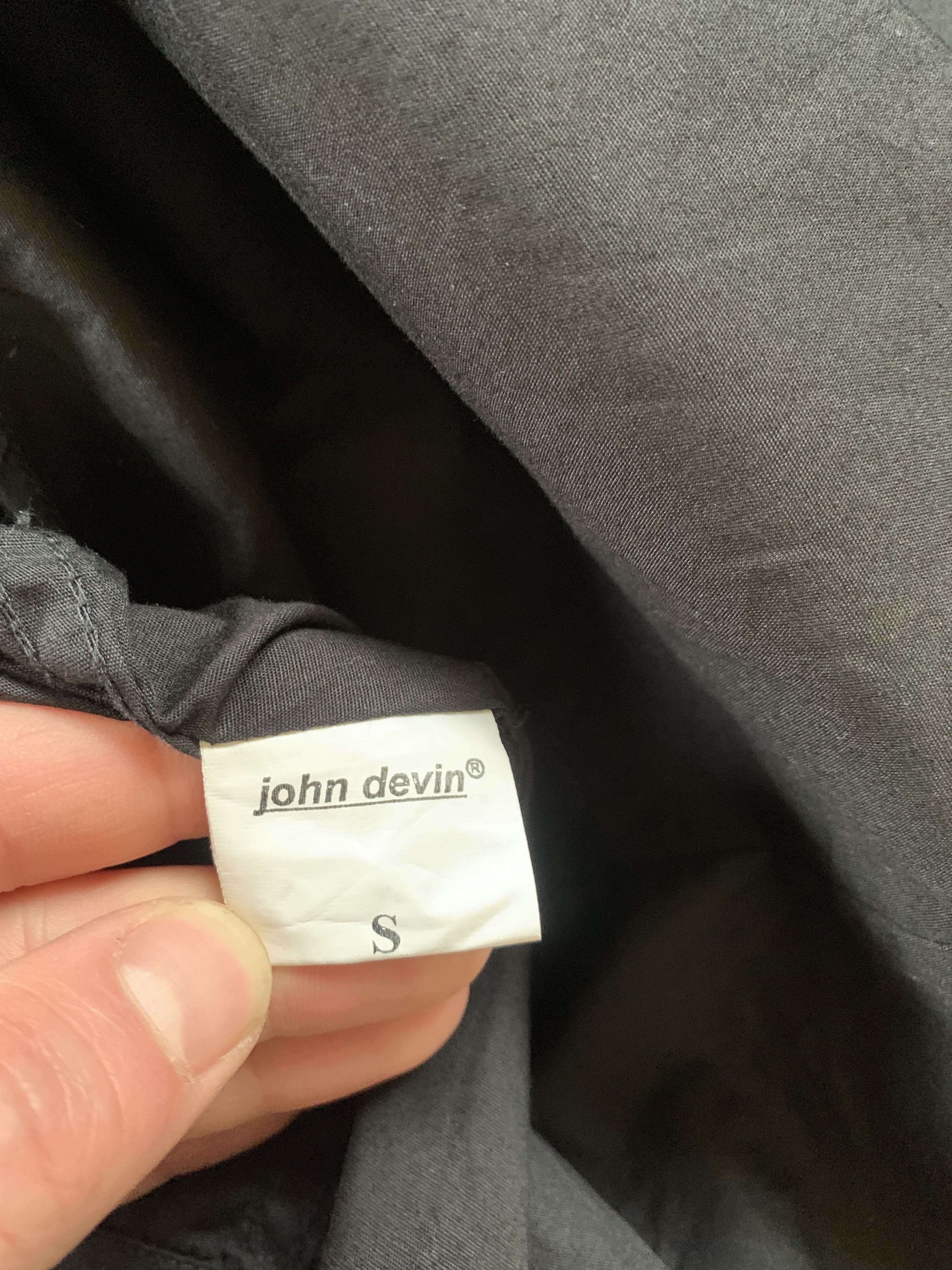Other John Devin Cross Embrode Black Button Up Shirt Size S / US 4 / IT 40 - 8 Thumbnail