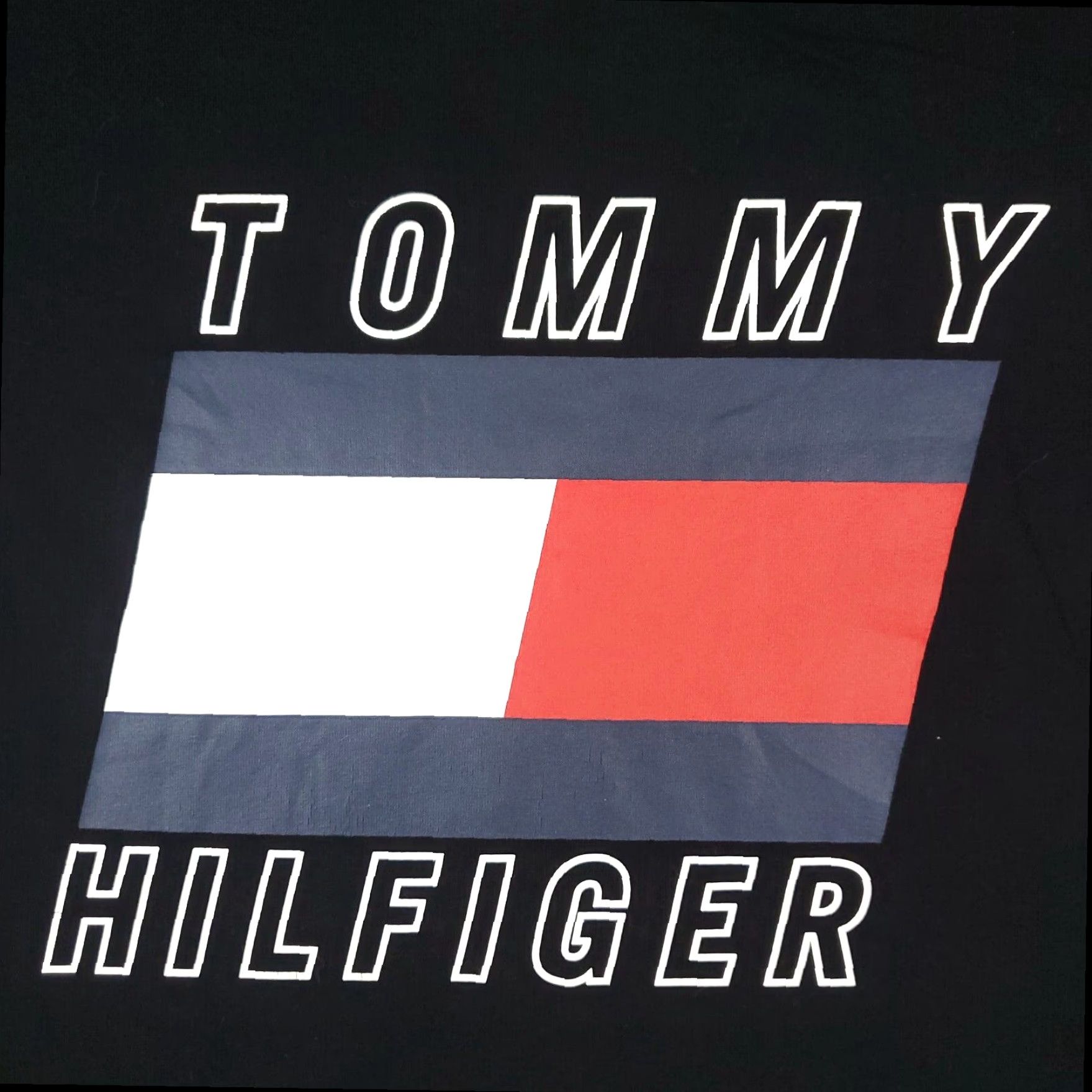 Tommy Hilfiger Tommy Hilfiger Short Sleeve T Shirt Women's Large Black Casual Size L / US 10 / IT 46 - 2 Thumbnail