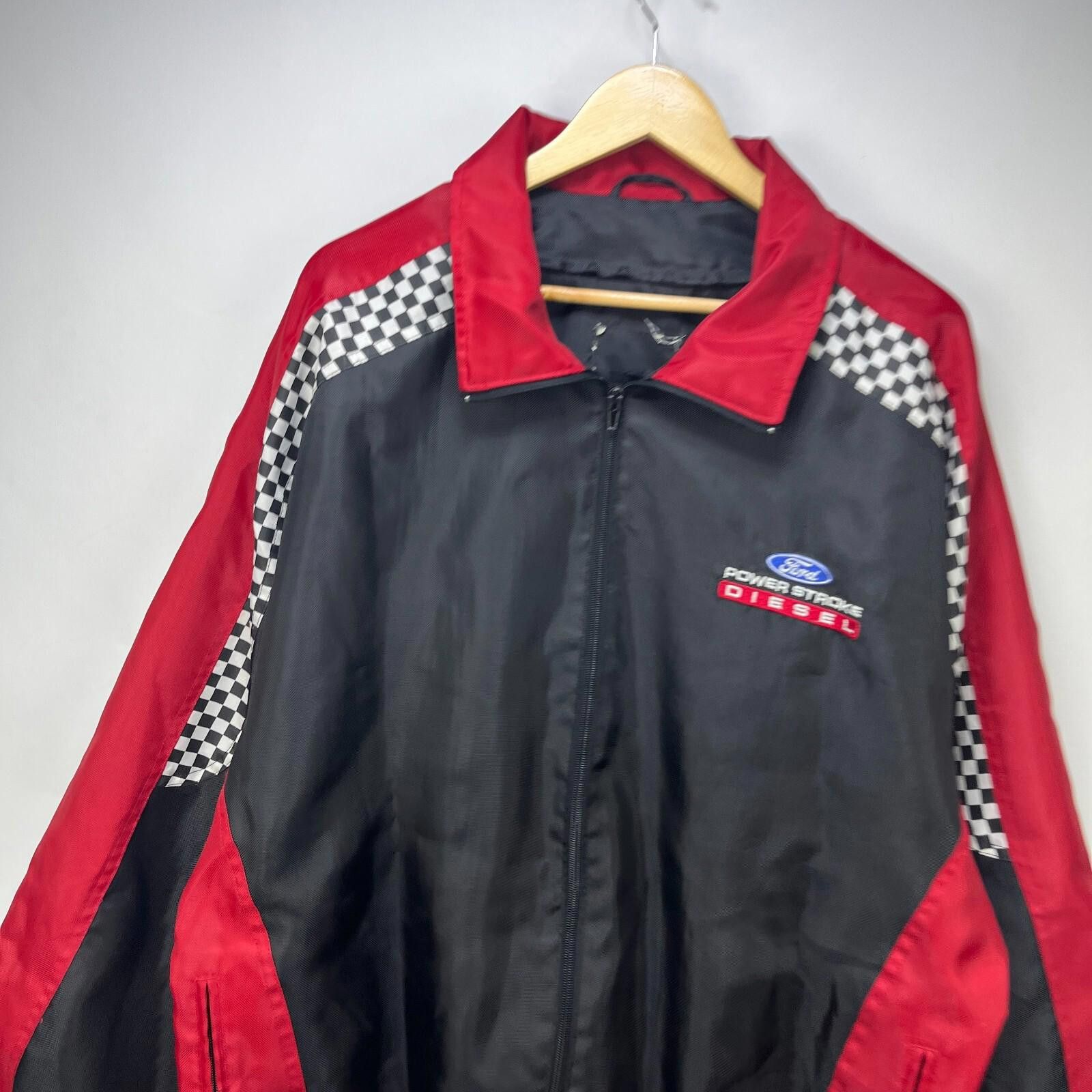 Diesel Vintage 90s Ford Power stroke Diesel Racing Jacket XL Size US XL / EU 56 / 4 - 5 Thumbnail
