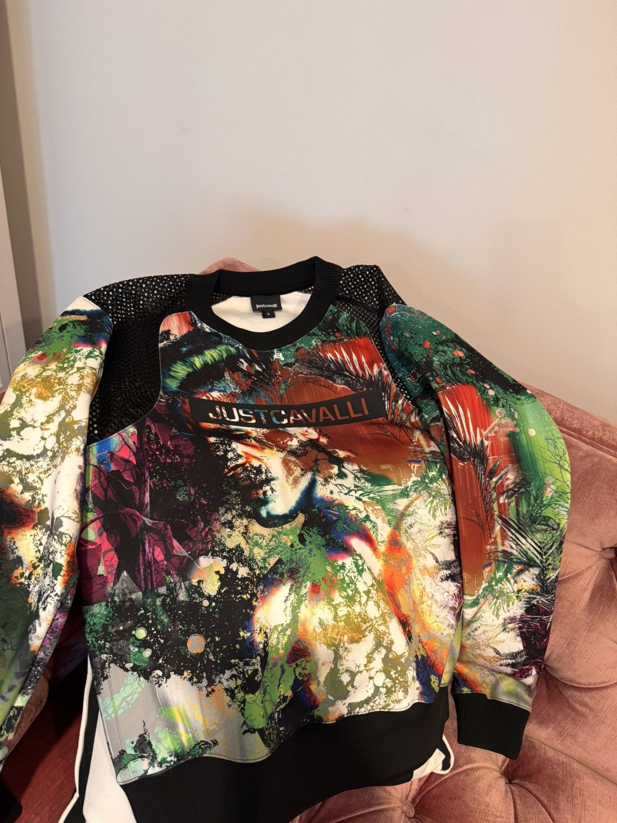 Just Cavalli Just Cavalli Mesh Long Sleeve Shirt Size US S / EU 44-46 / 1 - 2 Thumbnail