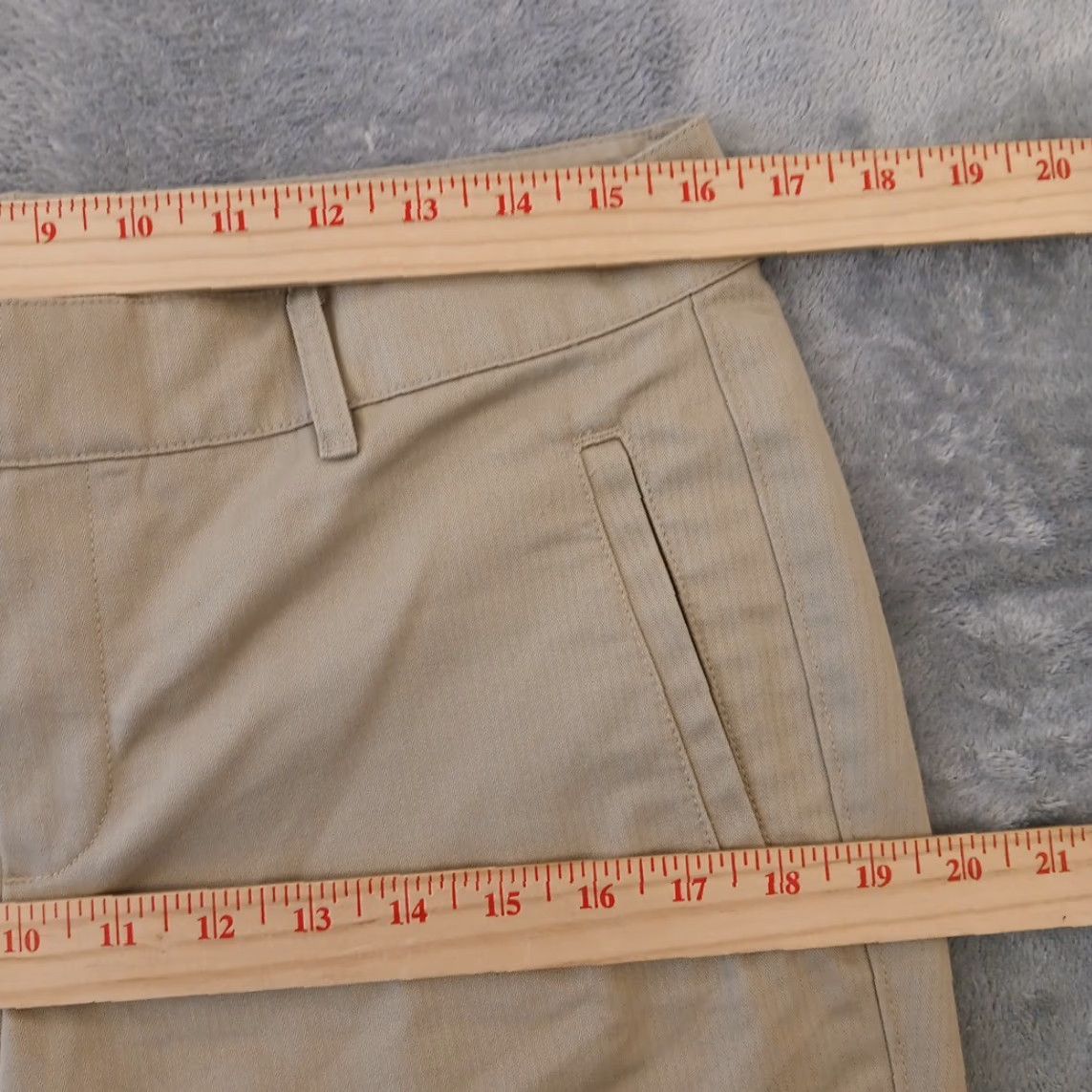 Eddie Bauer Eddie Bauer Pants Womens Size 6 Beige Herringbone Mercer Fit Bootcut Pockets Size 28" / US 6 / IT 42 - 3 Thumbnail