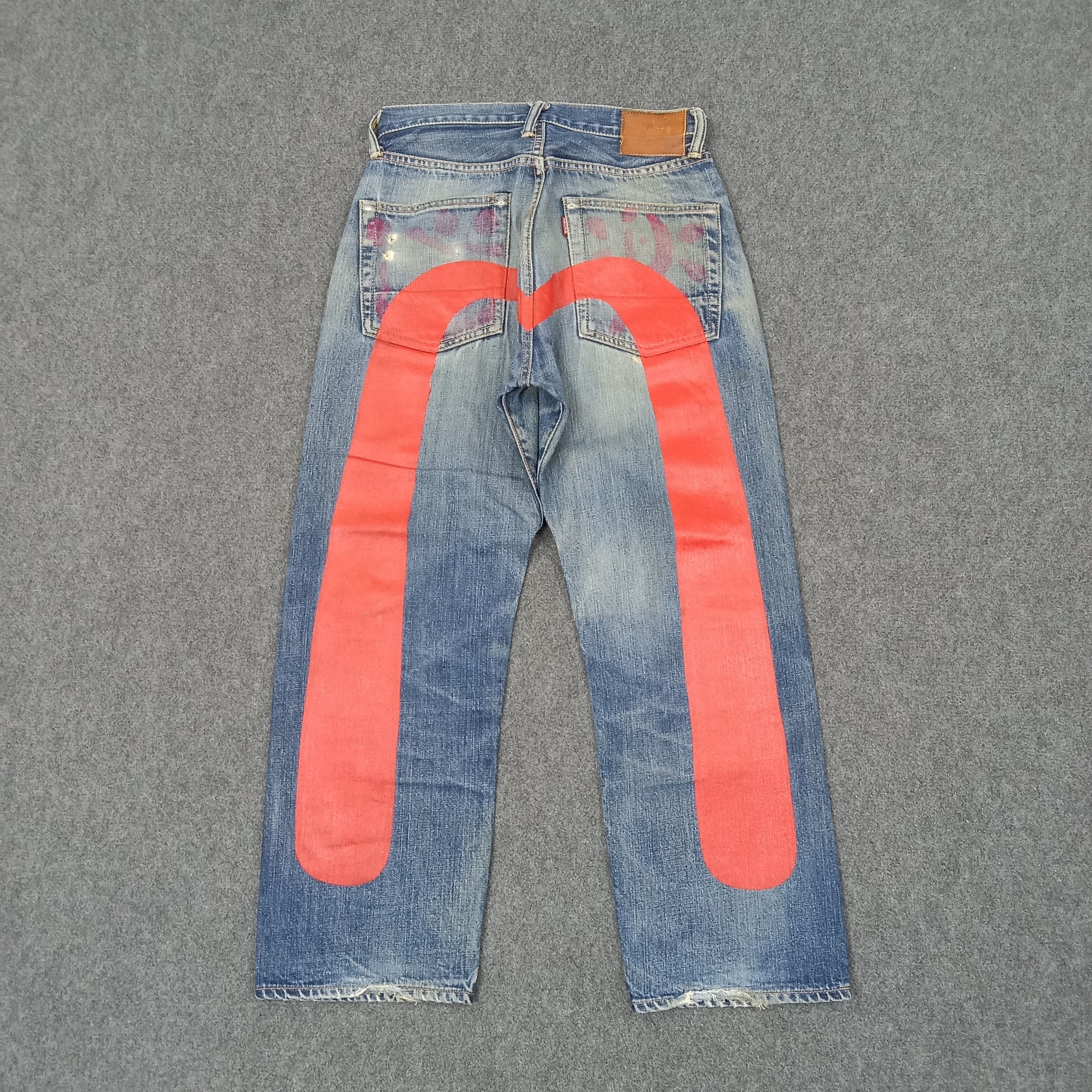 Evisu Japanese Brand Daicock Custom Selvedge Jeans