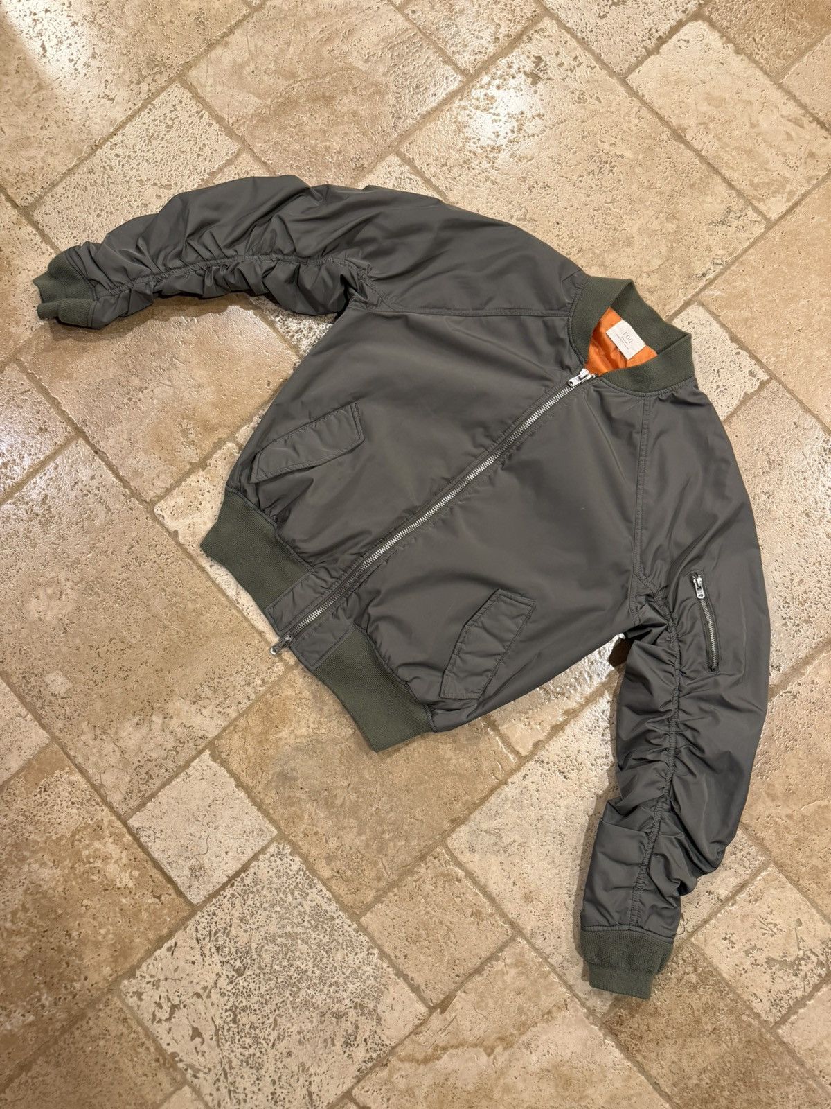 Fear of God Fear of God Collection One Olive Green Bomber Jacket Size US L / EU 52-54 / 3 - 3 Thumbnail