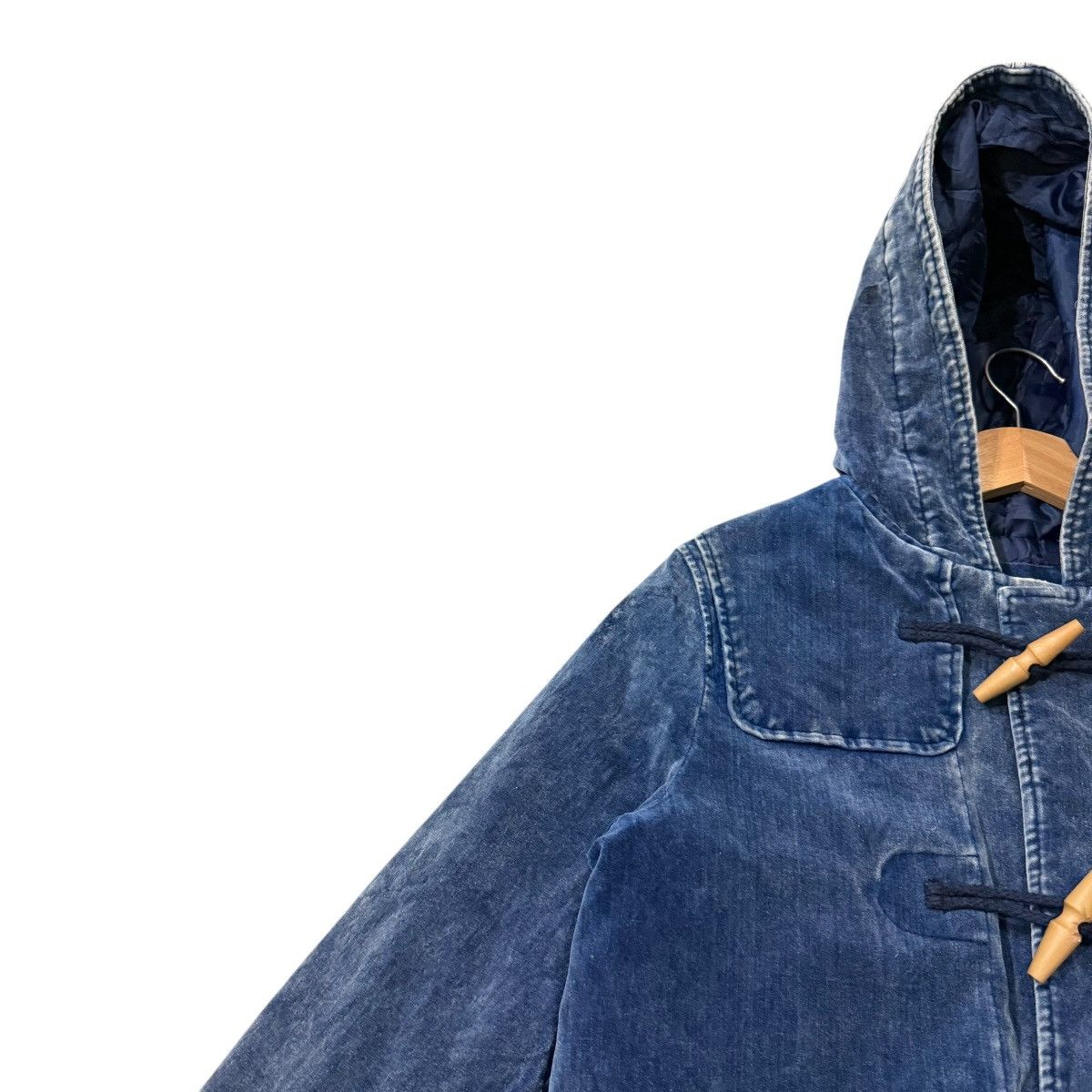 Billabong Vintage Billabong Duffle Coat Velvet Hoodie Jacket Size US M / EU 48-50 / 2 - 5 Thumbnail
