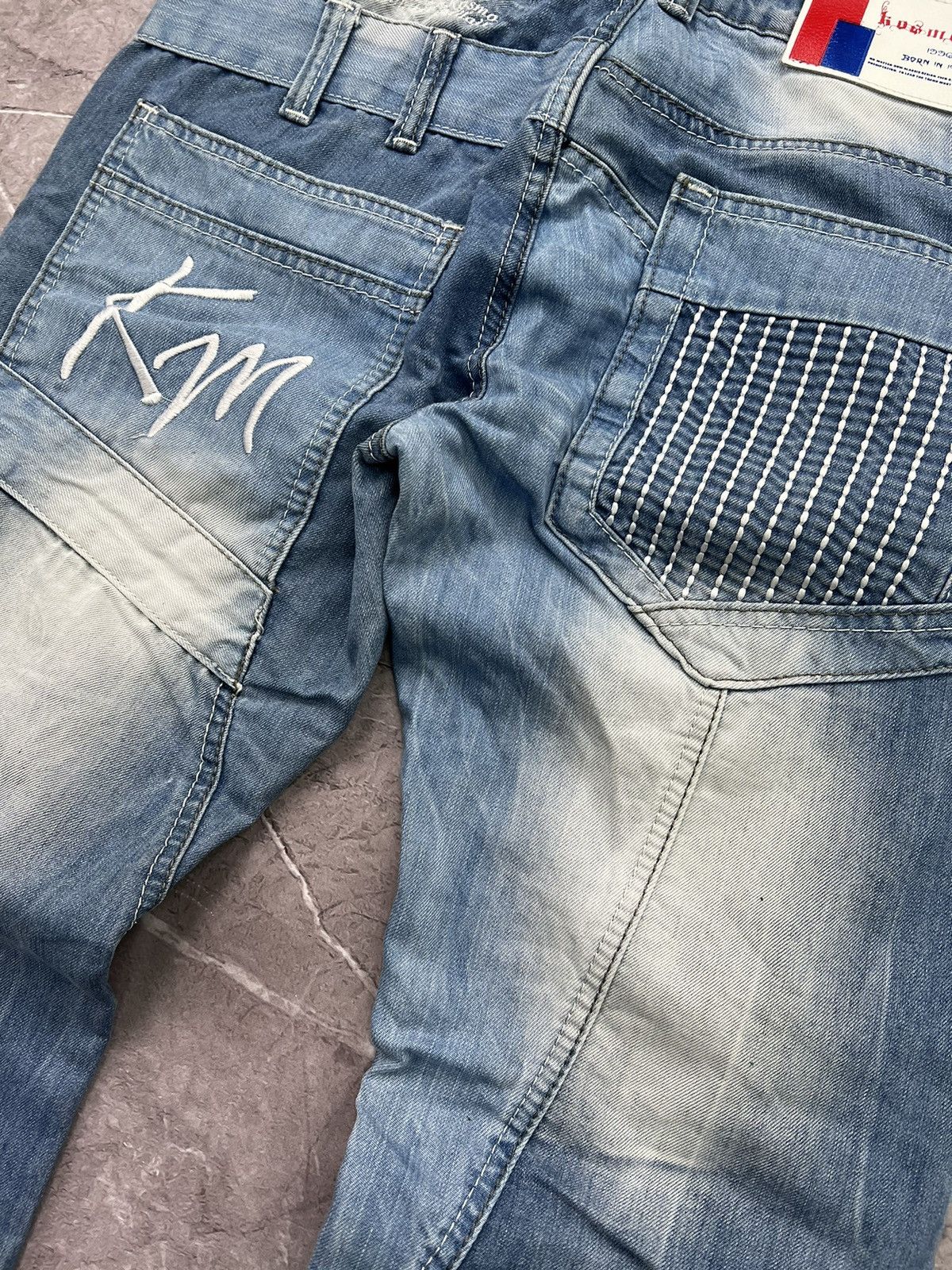 Designer × Japanese Brand × Vintage washed diesel style loose baggy skate work cargo pants Size US 32 / EU 48 - 13 Thumbnail