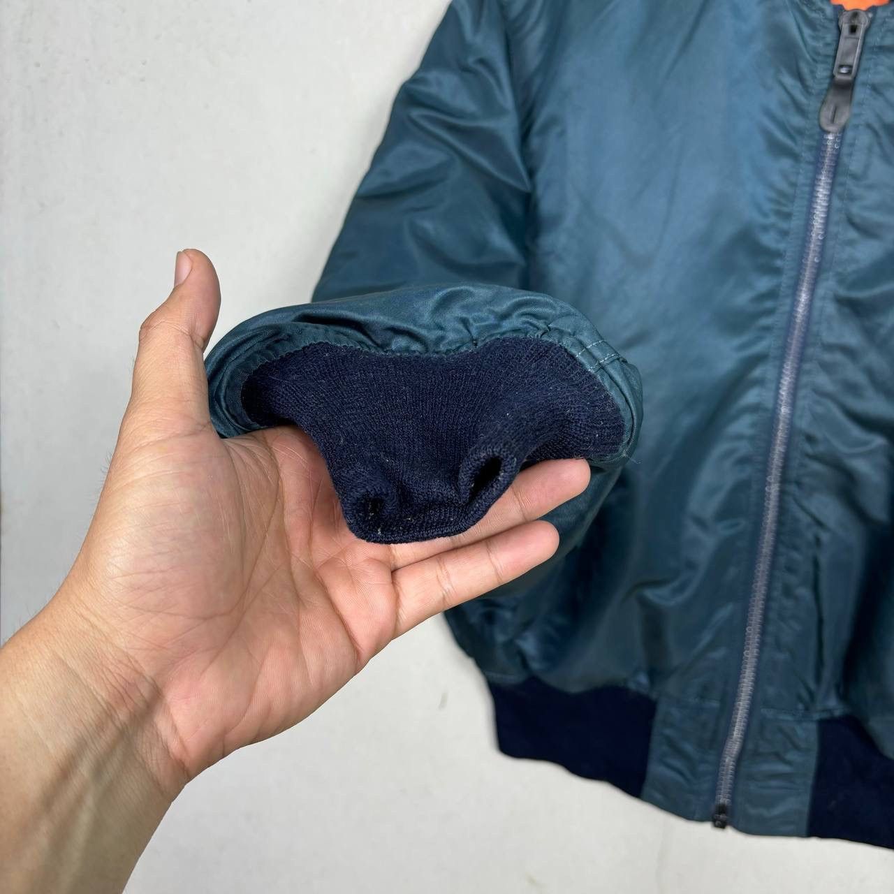 Other Vtg USAF MA-1 Flight Jacket MIL-J-8279 Navy Bomber Jacket Size US M / EU 48-50 / 2 - 7 Thumbnail