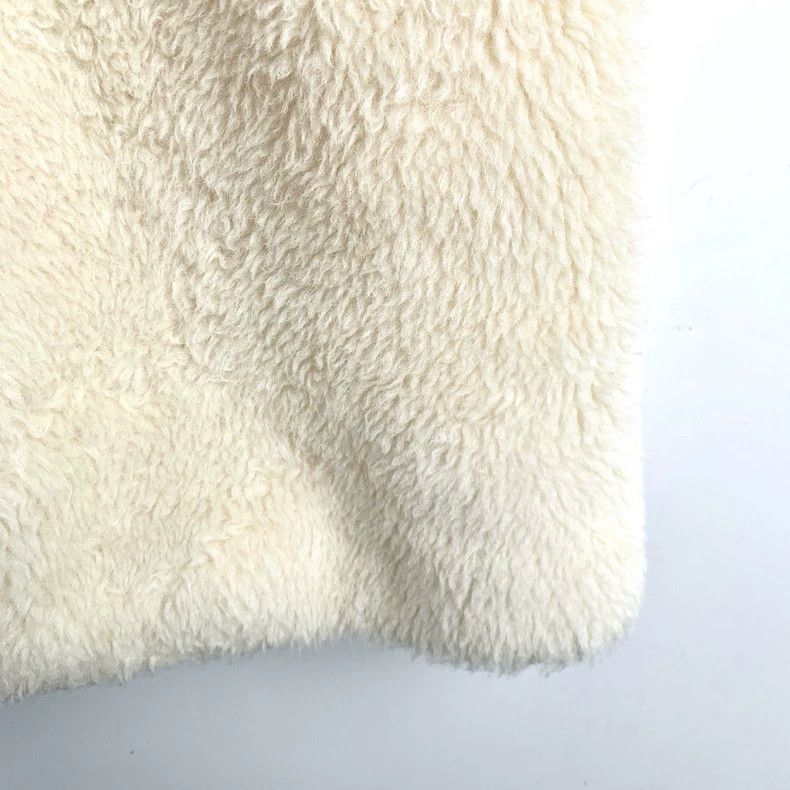 Max Mara Max Mara Lapel double-breasted off-white alpaca-wool teddy Size XS / US 0-2 / IT 36-38 - 5 Thumbnail