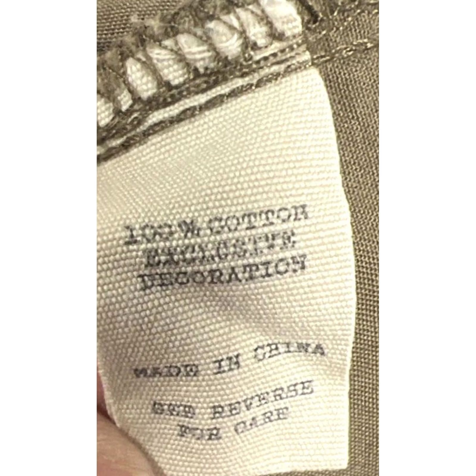 BKE BKE Women’s Utility Vest Distressed Olive Green Sleeveless Button Up Boho Size L Size L / US 10 / IT 46 - 5 Thumbnail