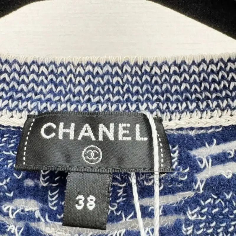 Chanel Chanel Blue Floral Short Sleeve T-Shirt . Size S / US 4 / IT 40 - 2 Thumbnail