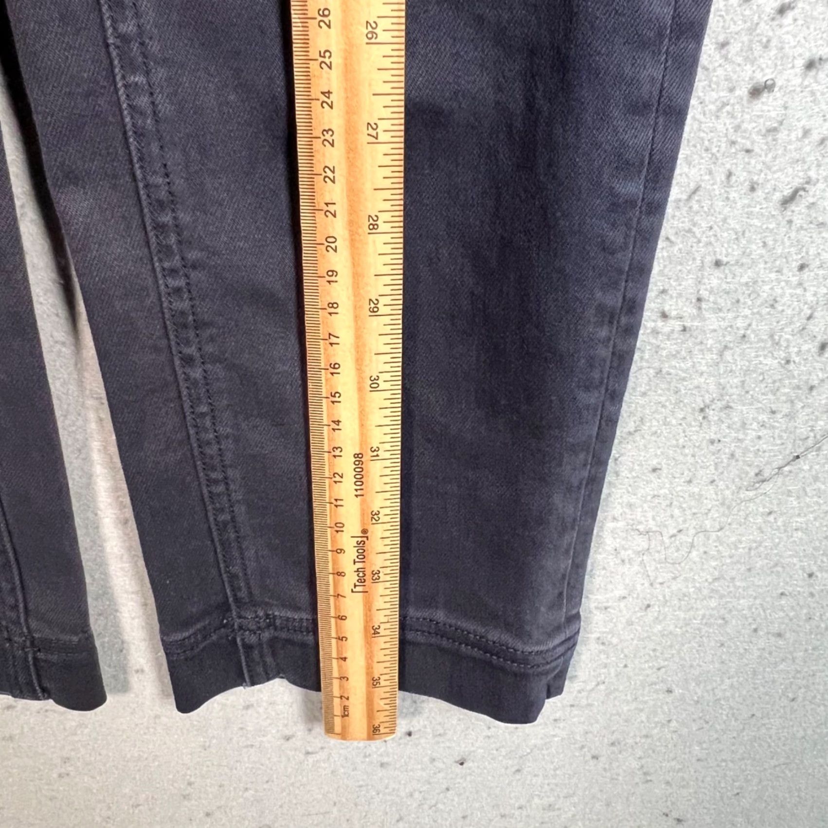 Everlane Everlane Pants Slim Cropped Tapered Womens 0 Navy Blue Cotton Blend Casual Cropped Style blog? Size 25" / US 0 / IT 36 - 6 Thumbnail