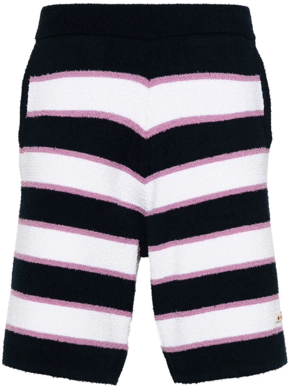 Marni oc11z0525 Logo-Appliqué Terrycloth Shorts in Multicolor Size US 30 / EU 46 - 1 Thumbnail
