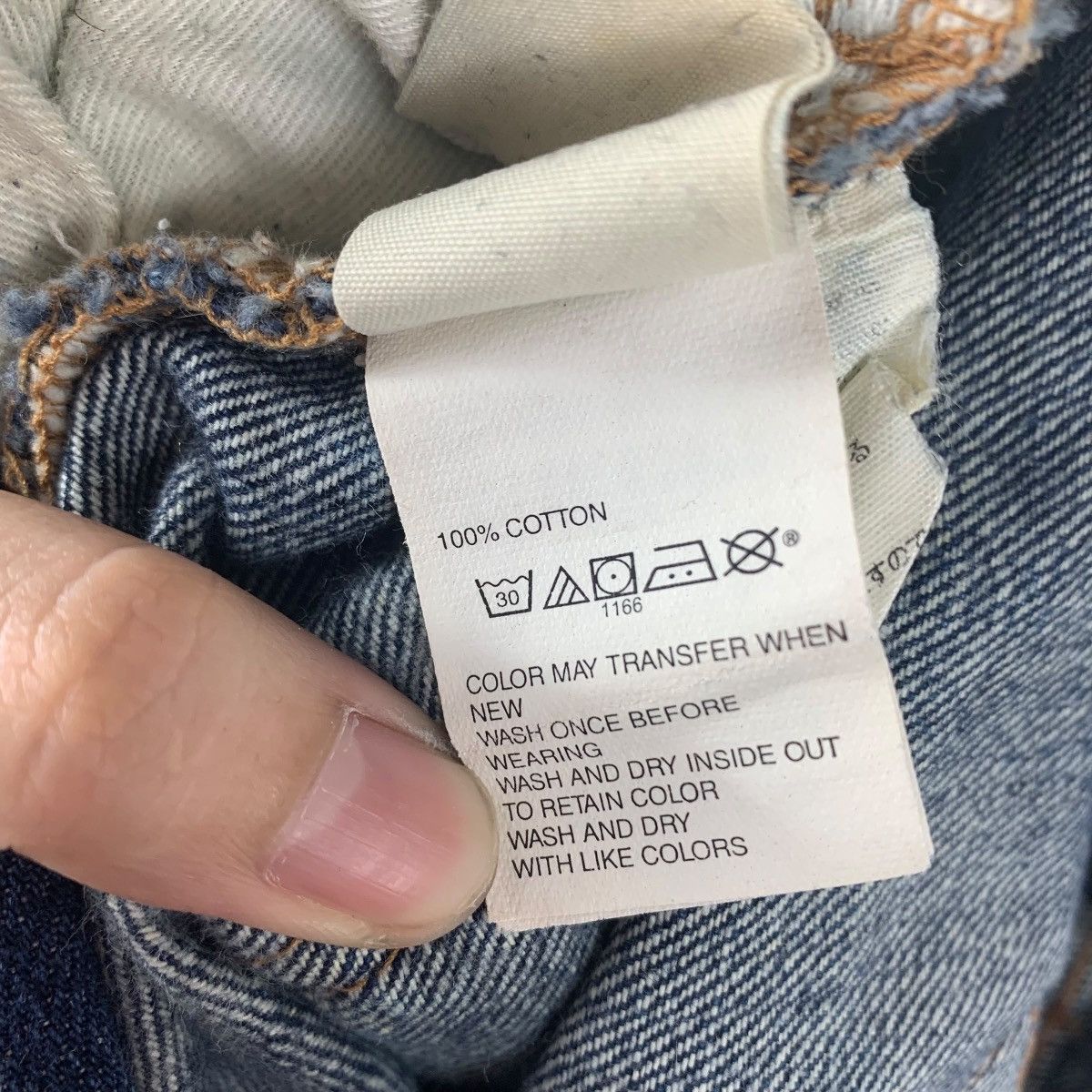 Gap GAP blue jeans bikers pants Size US 33 - 21 Thumbnail