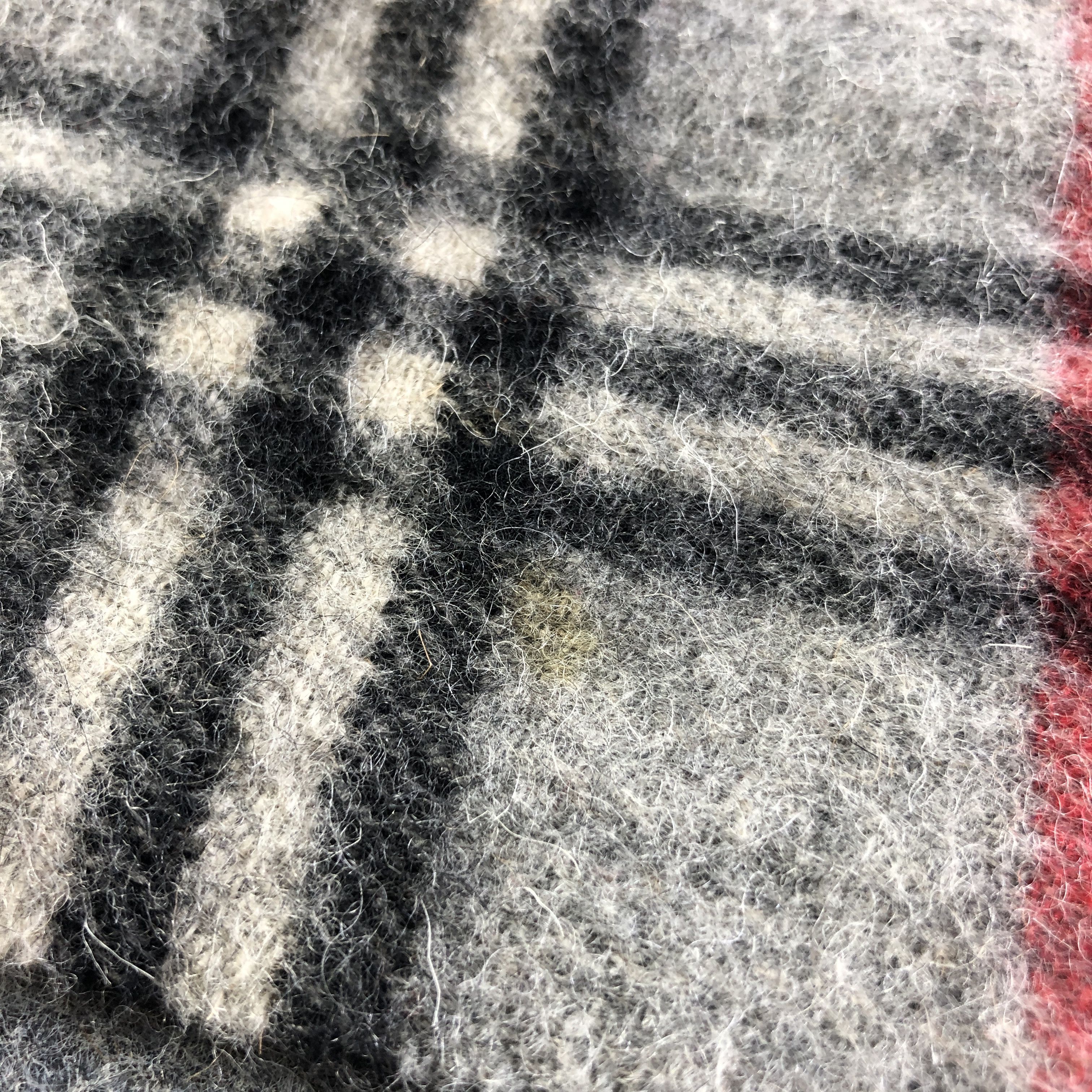 Burberry Burberrys Nova Check Grey Wool Scarf Muffler V2700 Size ONE SIZE - 8 Thumbnail