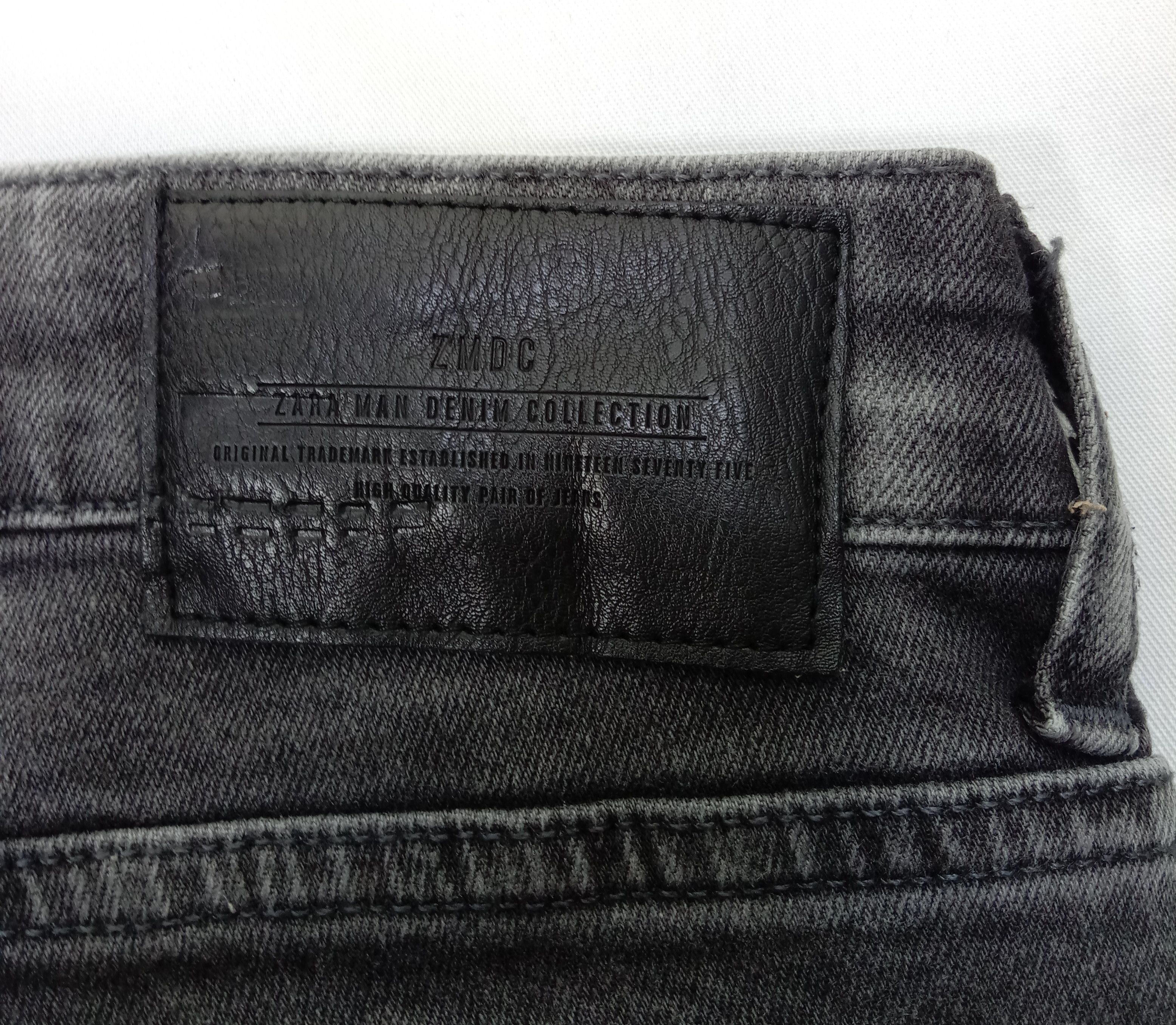 Zara Zara Skinny Biker Jeans Double Knee Denim Size US 34 / EU 50 - 13 Thumbnail