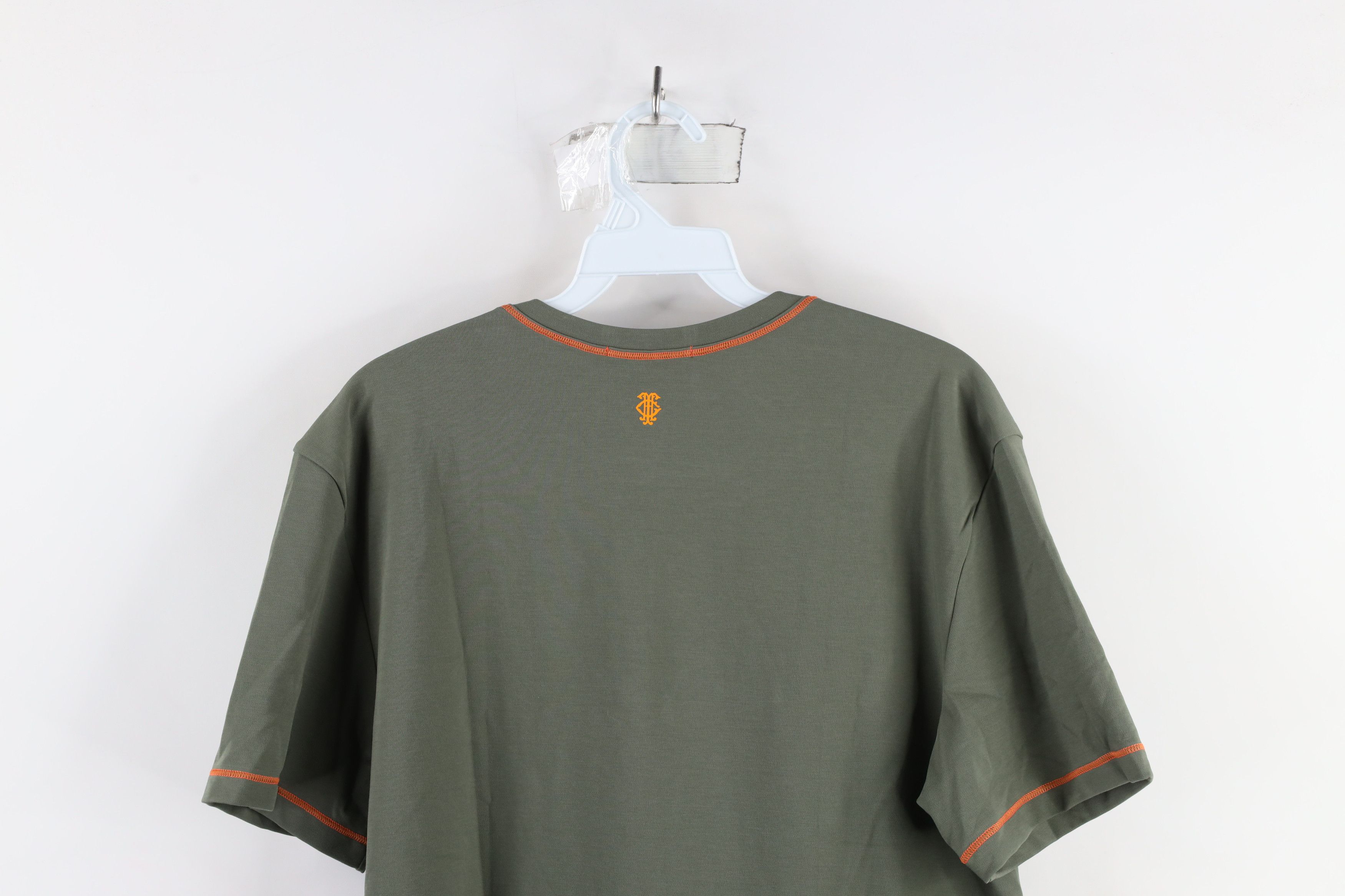 Vintage Backlabel Wellnesswear Grand Hotel Tremezzo Italy T-Shirt Size US L / EU 52-54 / 3 - 9 Thumbnail