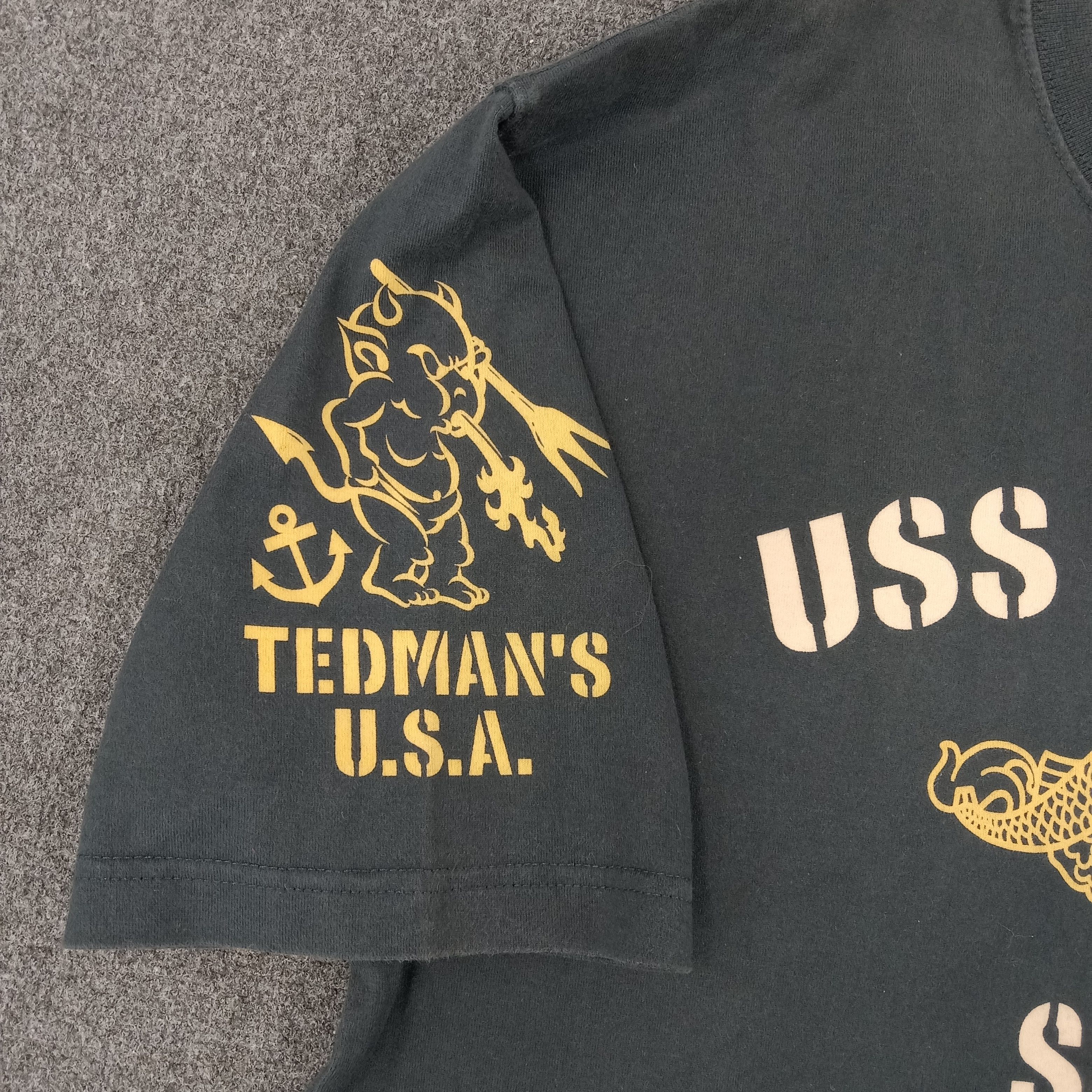 Vintage Ted Company U.S. Submarine Force Promo Tshirt Size US L / EU 52-54 / 3 - 4 Thumbnail