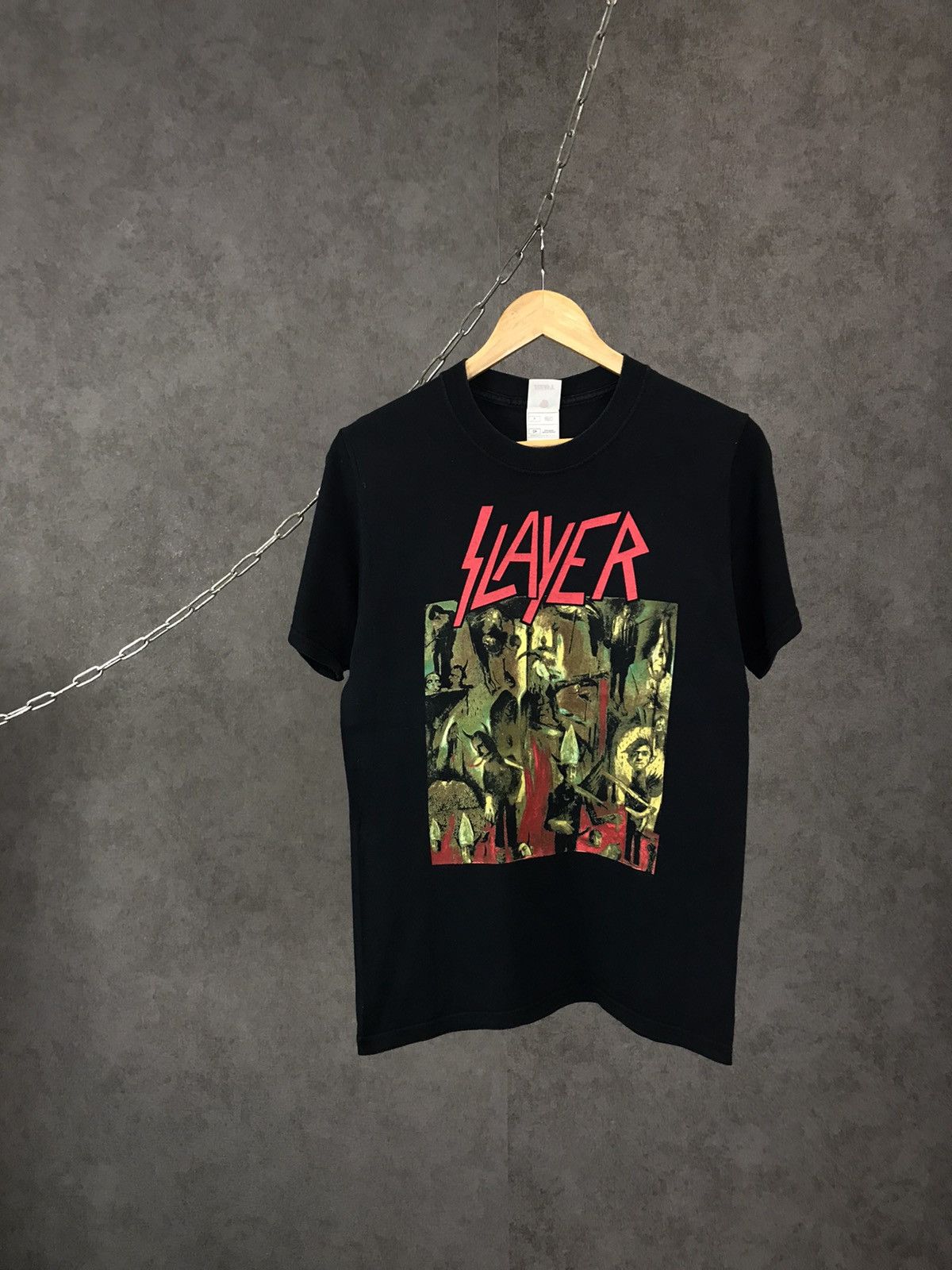Band Tees Slayer rock band tee Size US S / EU 44-46 / 1 - 1 Thumbnail