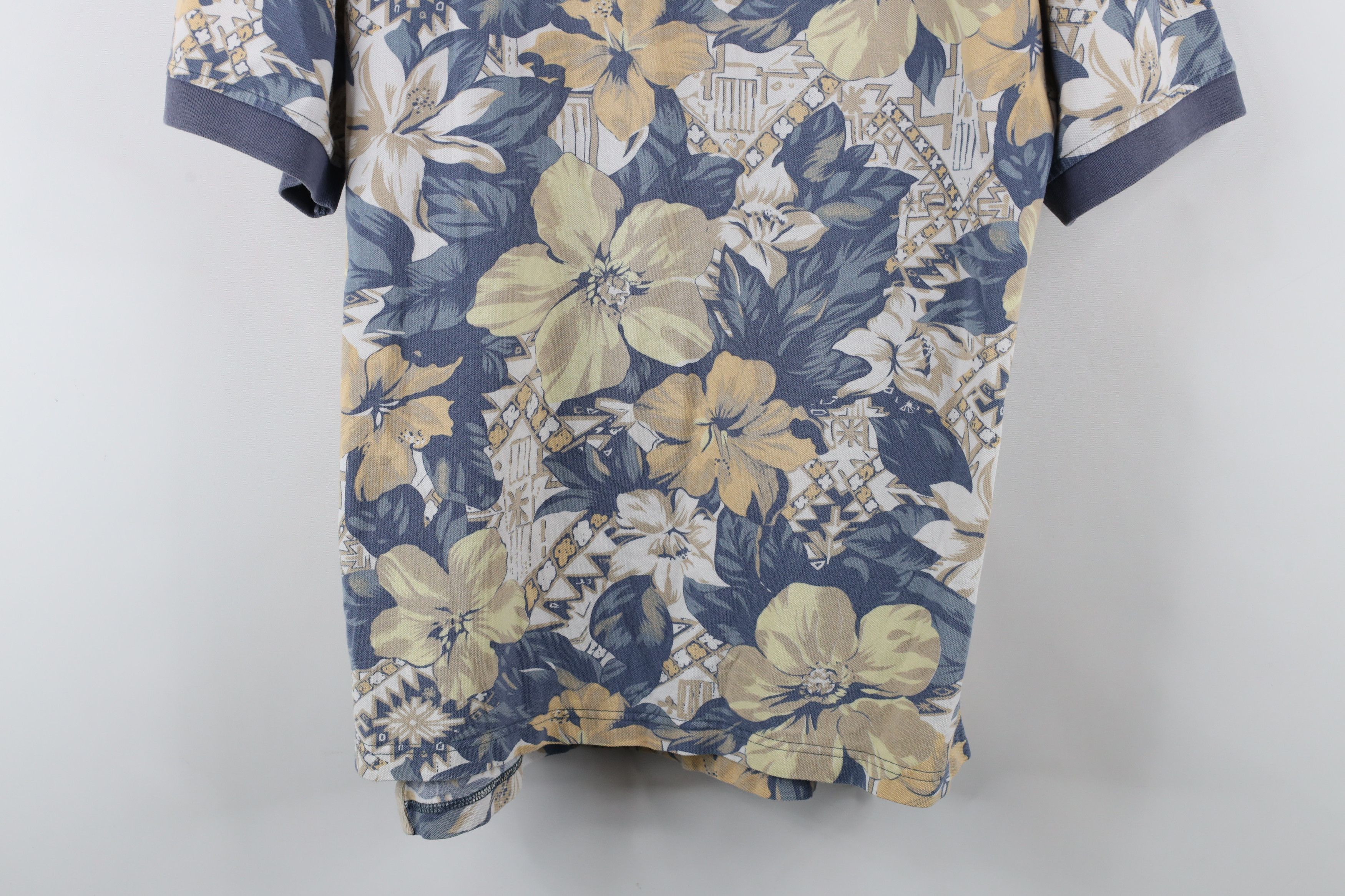 Vintage Vintage 90s Spell US Navy Naval Academy Flower Polo Shirt Size US M / EU 48-50 / 2 - 3 Thumbnail