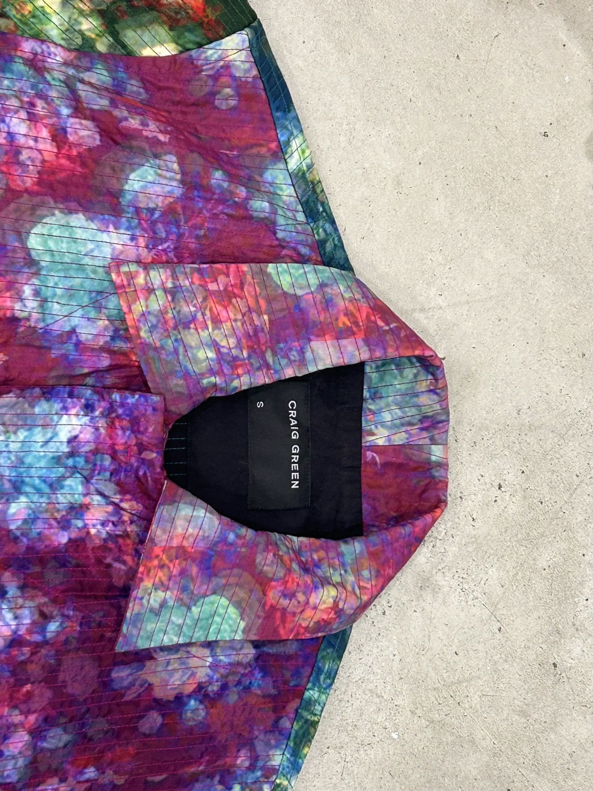 Craig Green Craig Green Vibrant Floral Work Jacket [SS2019 / Rare] Size US M / EU 48-50 / 2 - 4 Thumbnail