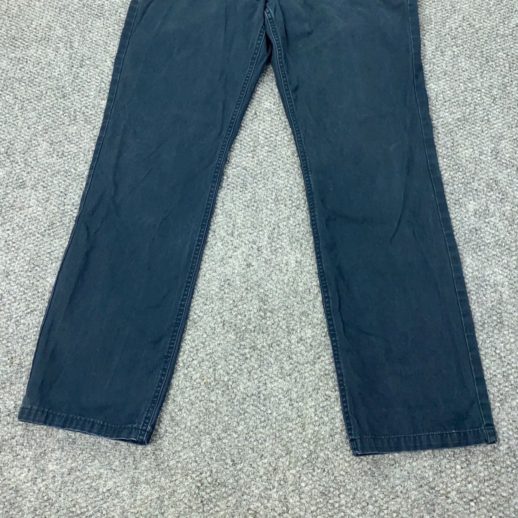 Bonobos Bonobos Washed Pants Mens 36x32 Blue Slim Straight Flat Front Size US 33 - 3 Thumbnail