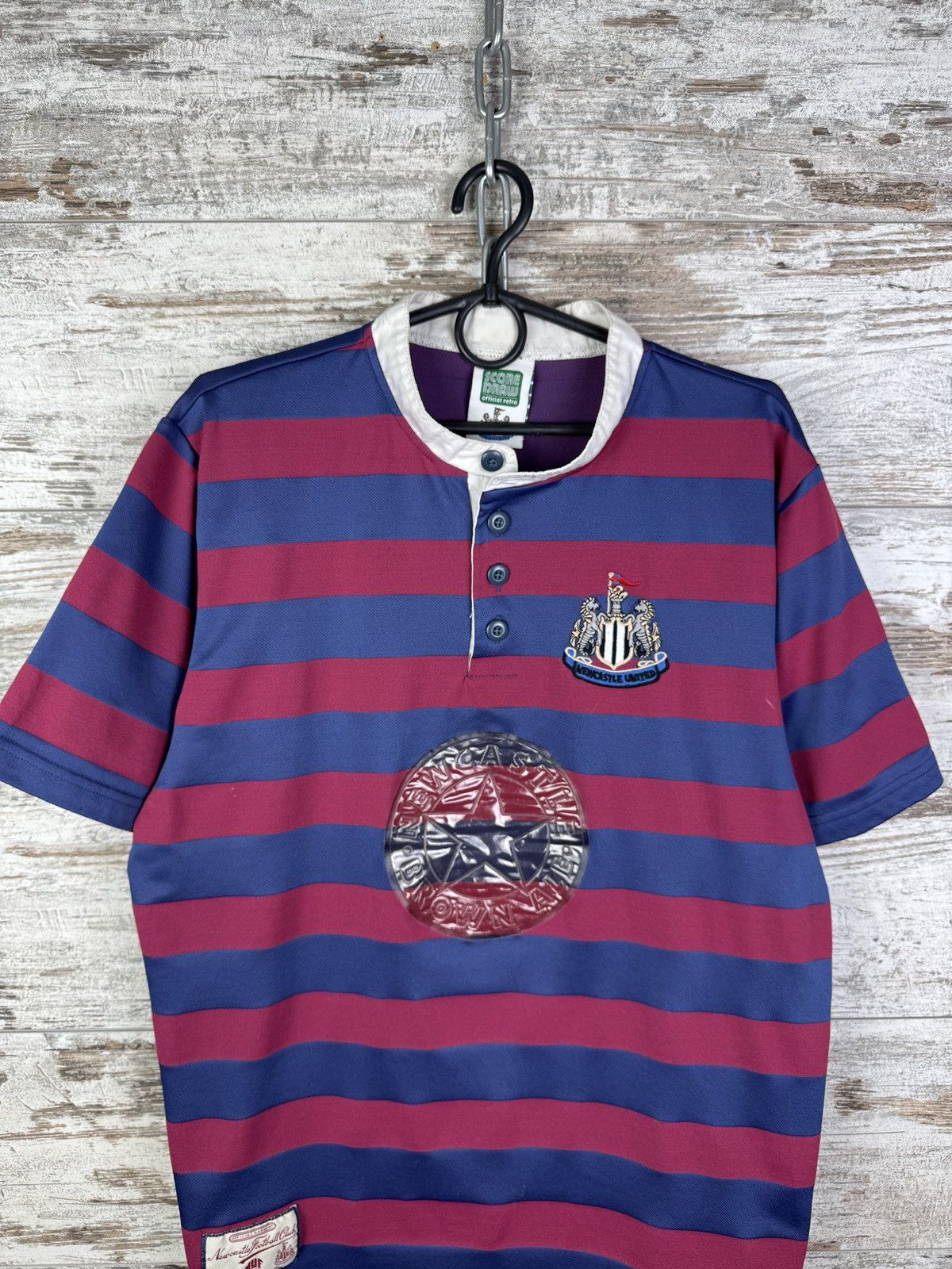 Vintage Mens Vintage Soccer Draw NewCastle United T-Shirt jersey tee Size US L / EU 52-54 / 3 - 2 Thumbnail