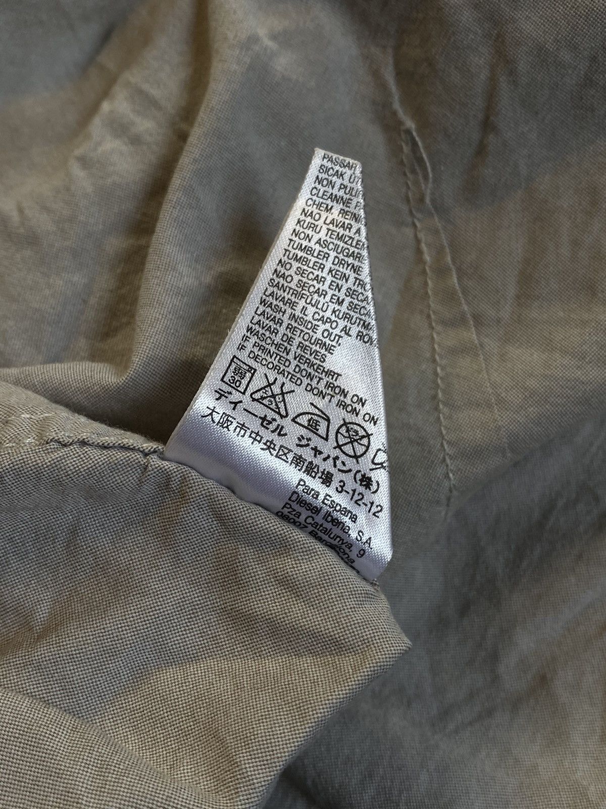 Diesel 🔥 DIESEL VINTAGE SHIRT Size US M / EU 48-50 / 2 - 12 Thumbnail