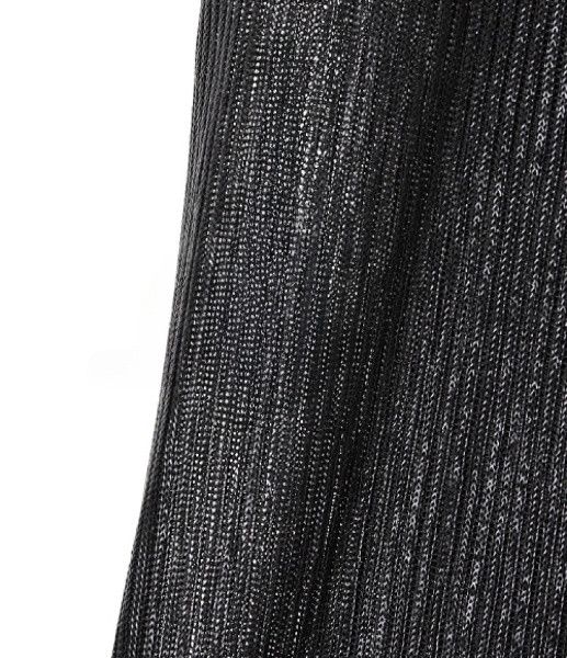 Balenciaga o1la1rc1a1024 Transparent Pants in Black Size 26" / US 2 / IT 38 - 7 Thumbnail