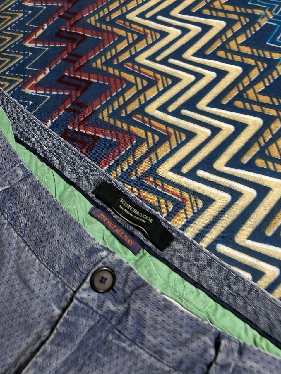 Scotch & Soda × Vintage Scotch And Soda Casual Shorts Embroidered Size US 32 / EU 48 - 2 Thumbnail